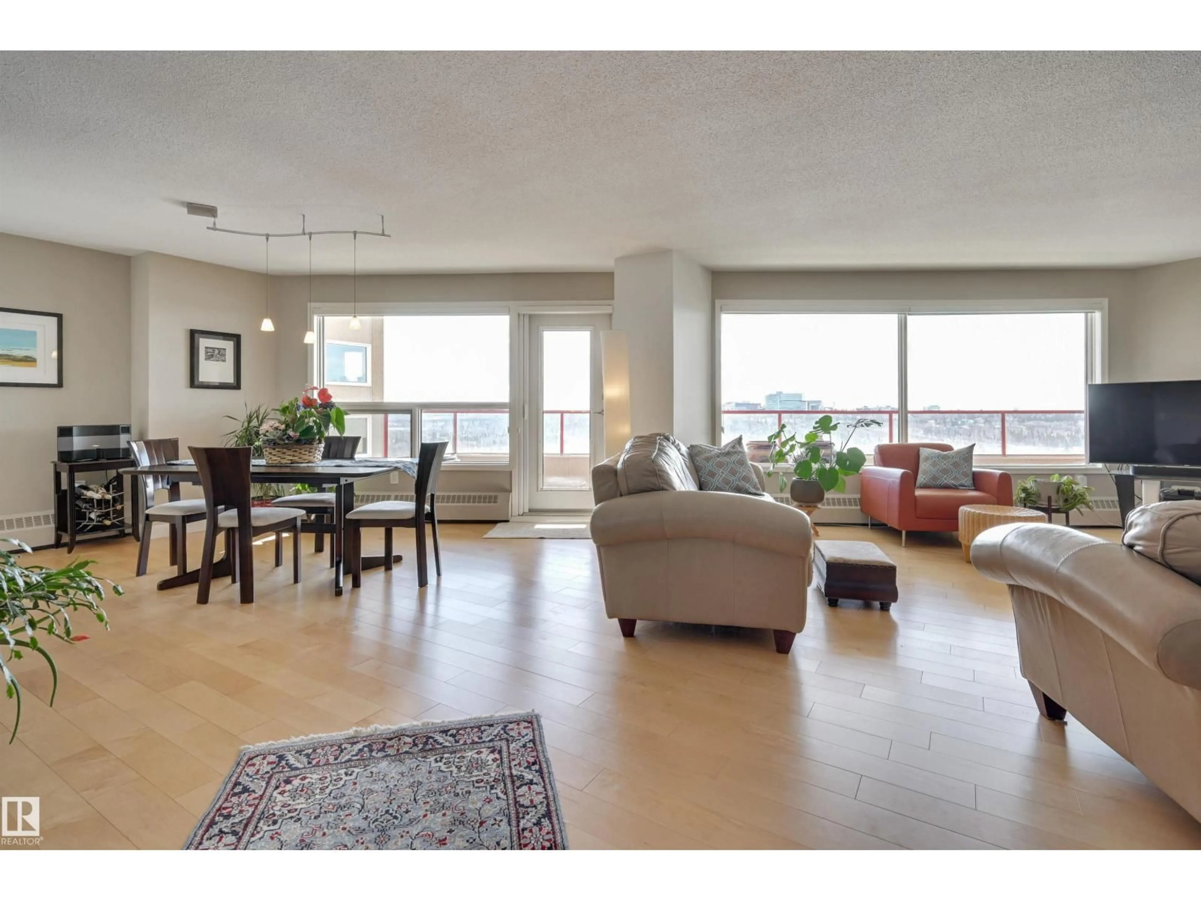 Living room with furniture, unknown for 701 - 12319 JASPER AV, Edmonton Alberta T5N4A7