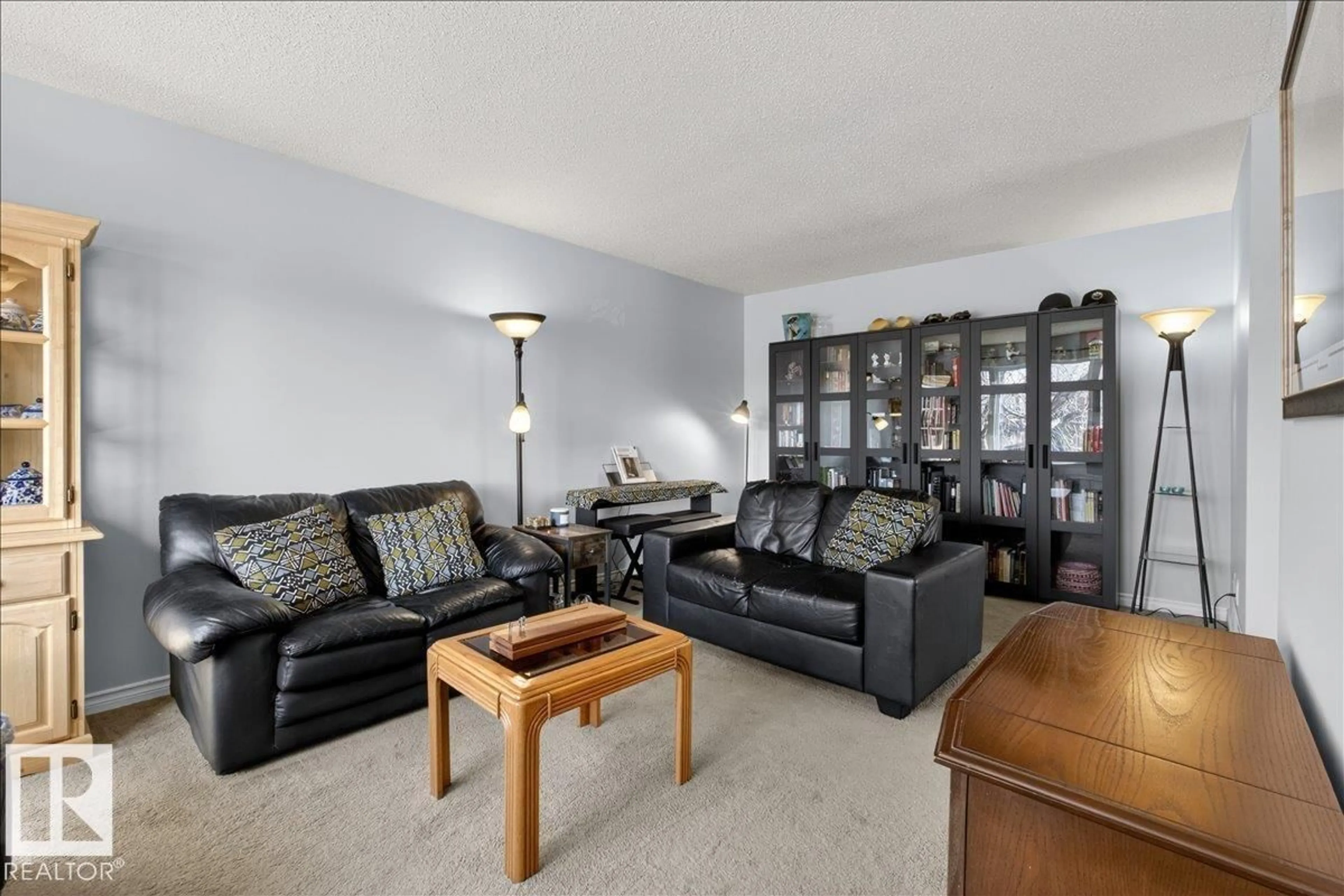 Living room with furniture, unknown for 4225 49 ST, Gibbons Alberta T0A1N0