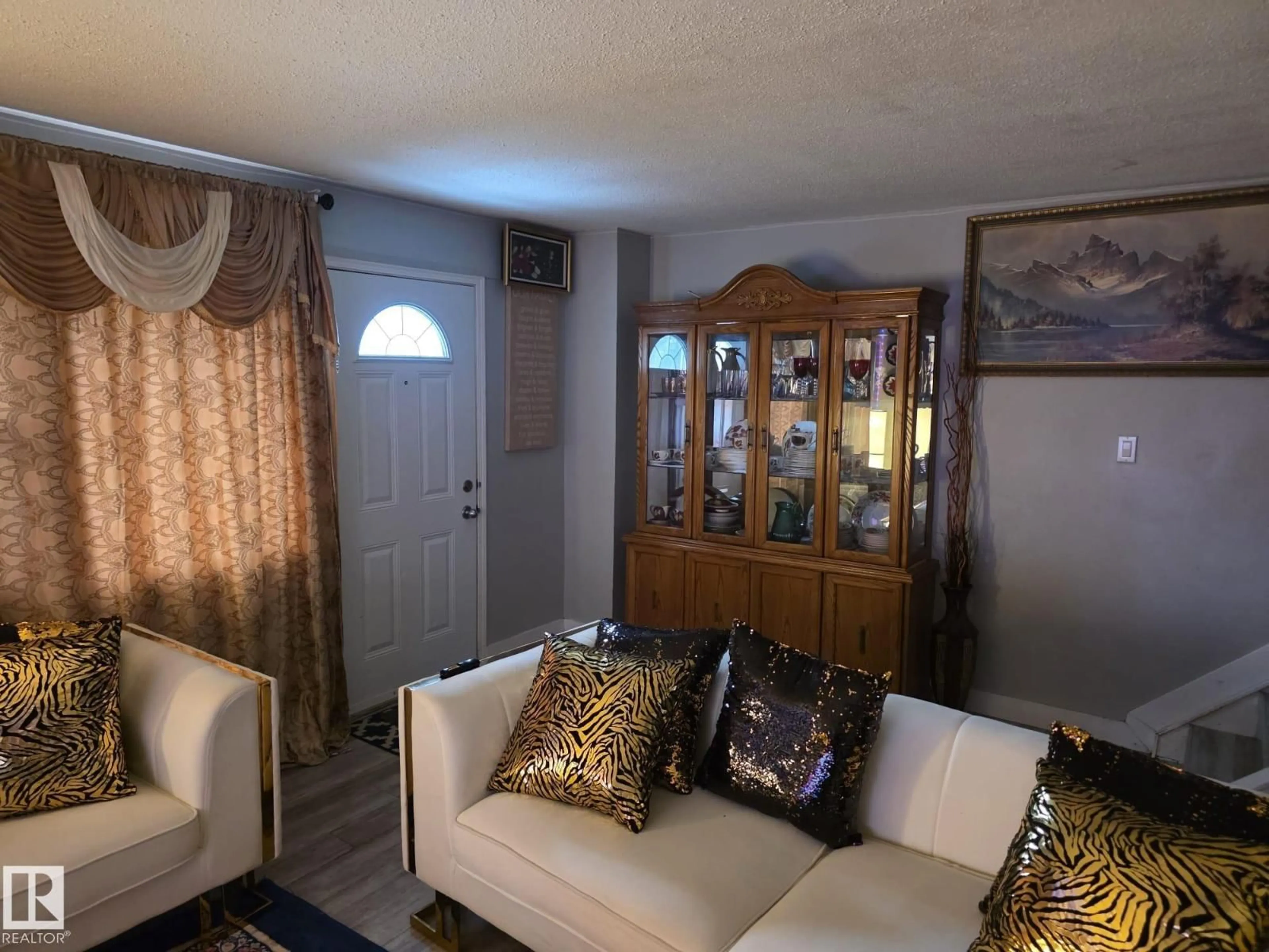 Living room with furniture, unknown for NW - 312 VILLAGE ON THE GREEN GR, Edmonton Alberta T5A1H2