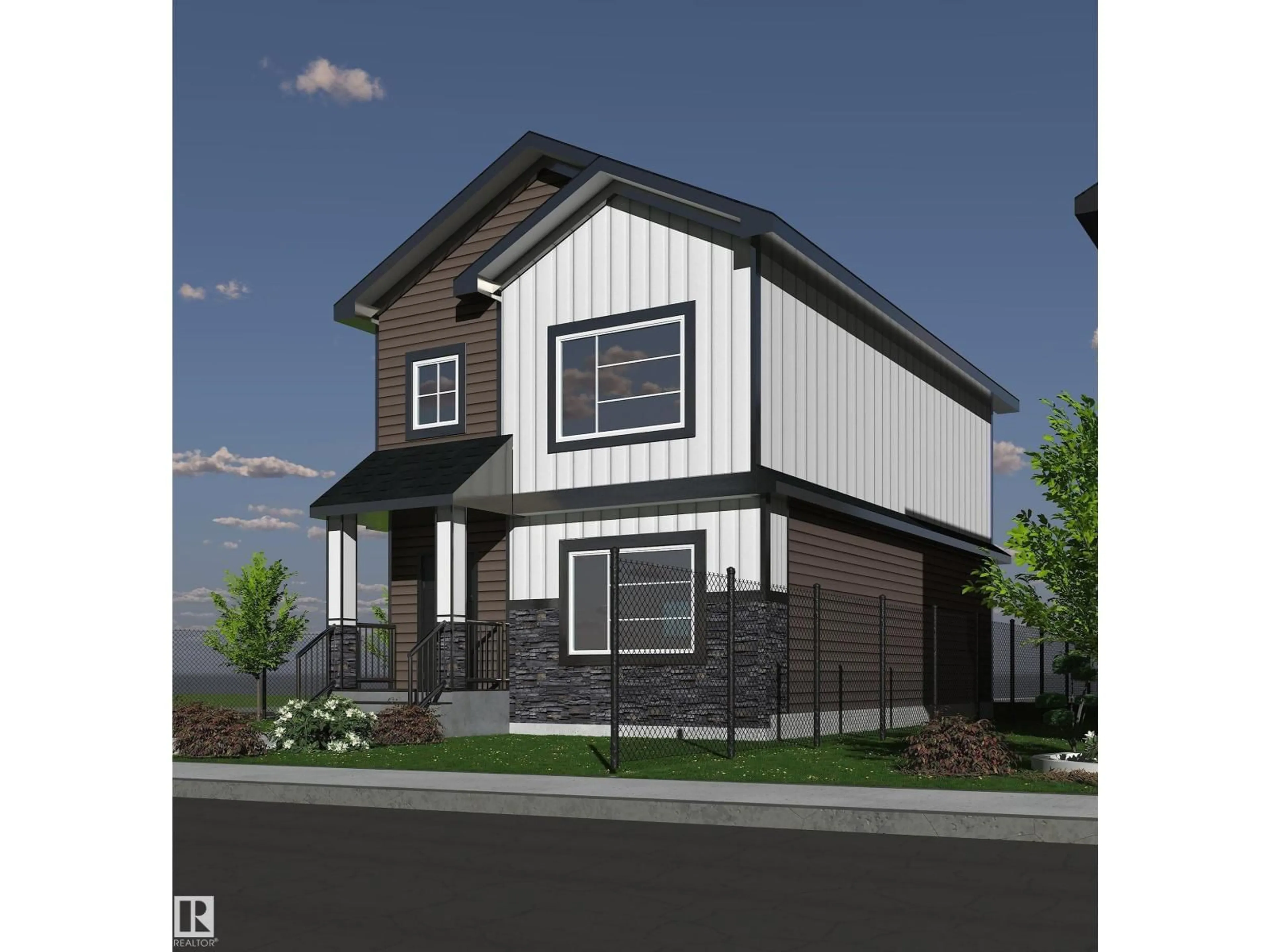 Home with vinyl exterior material, street for 10201 92A AVE, Morinville Alberta T8R2R4