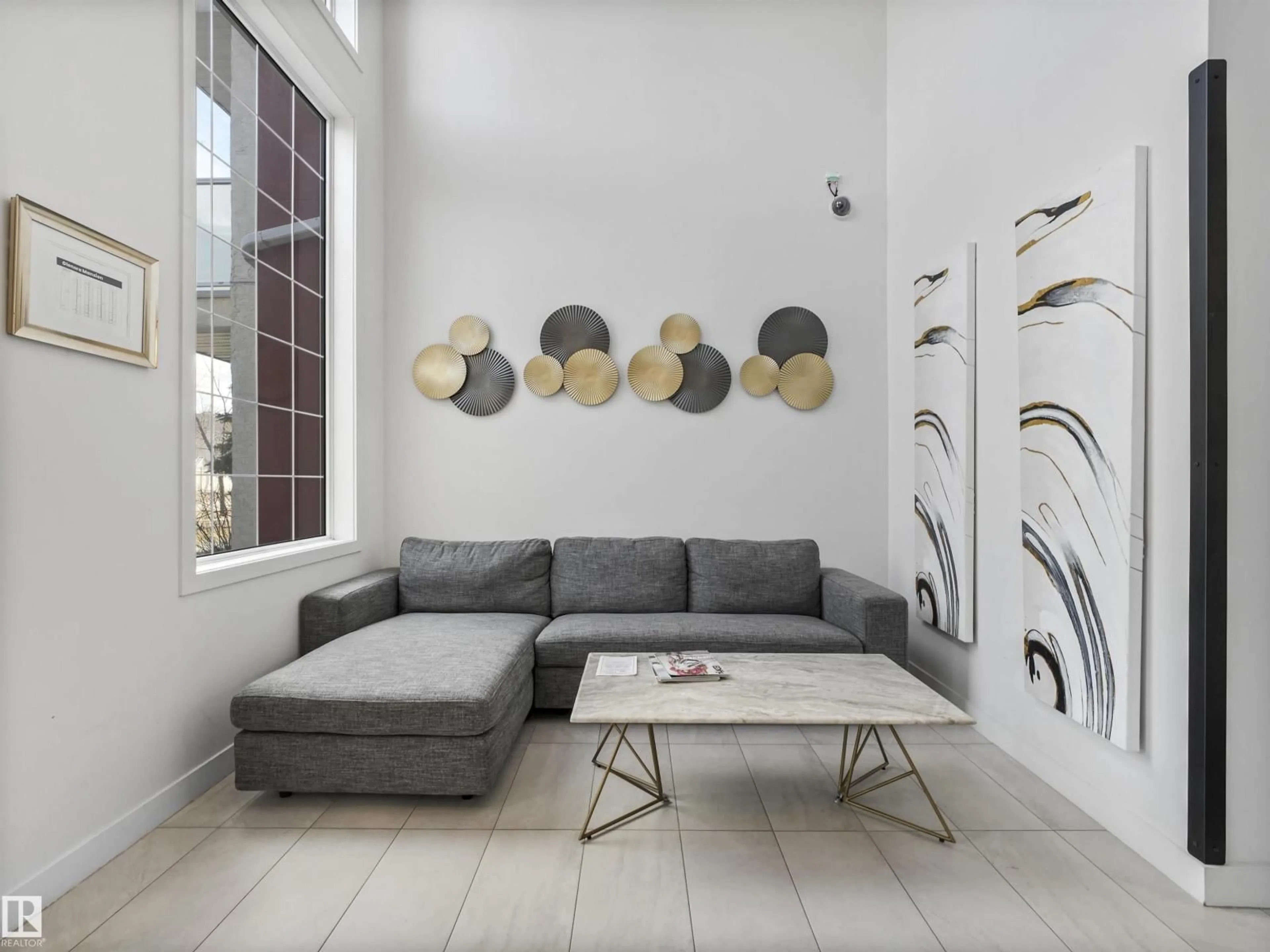 Living room with furniture, unknown for #401 - 12110 106 AV, Edmonton Alberta T5N4R9