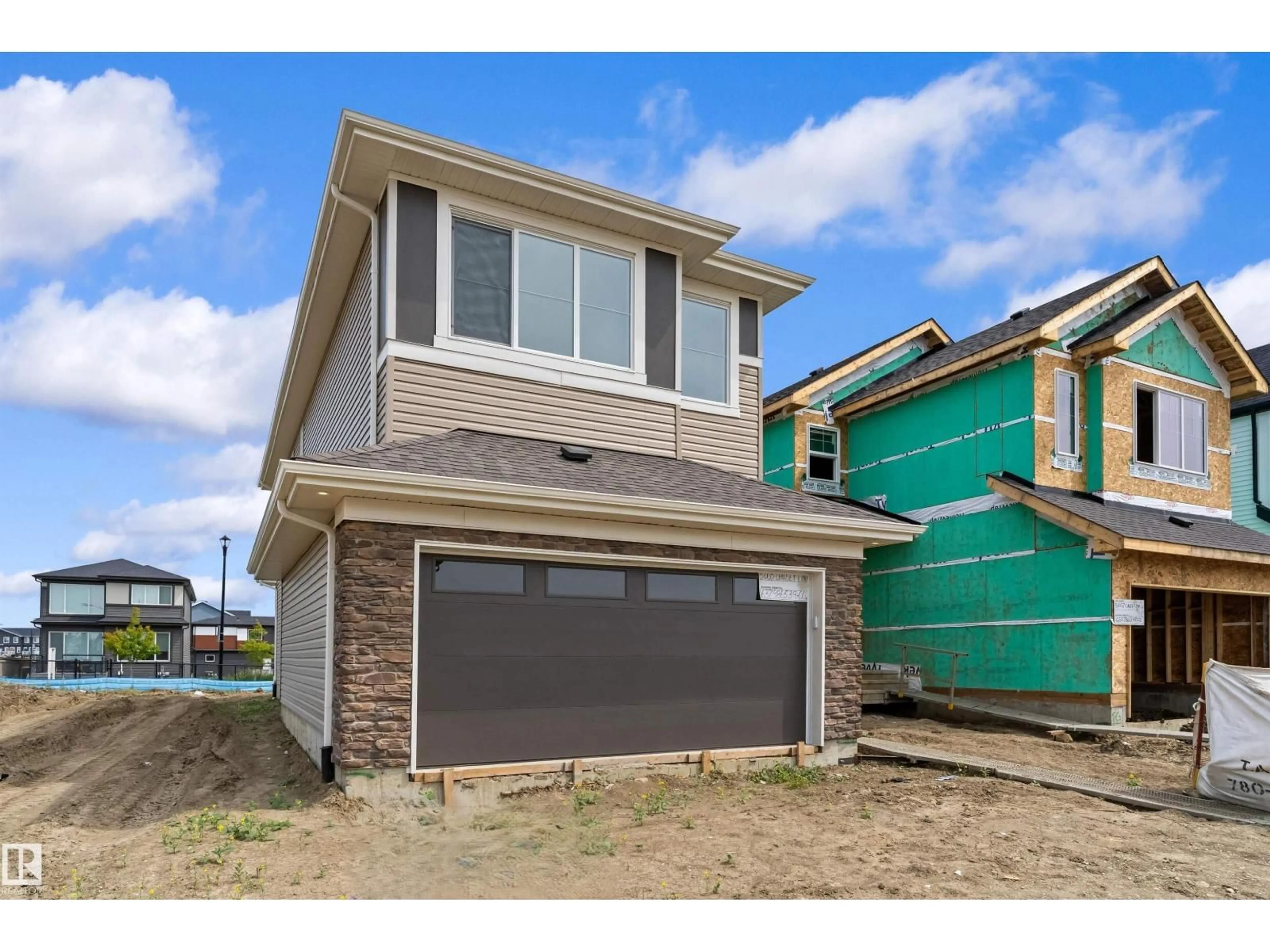Home with brick exterior material, street for SW - 5005 CAWSEY LI, Edmonton Alberta T6W5G4