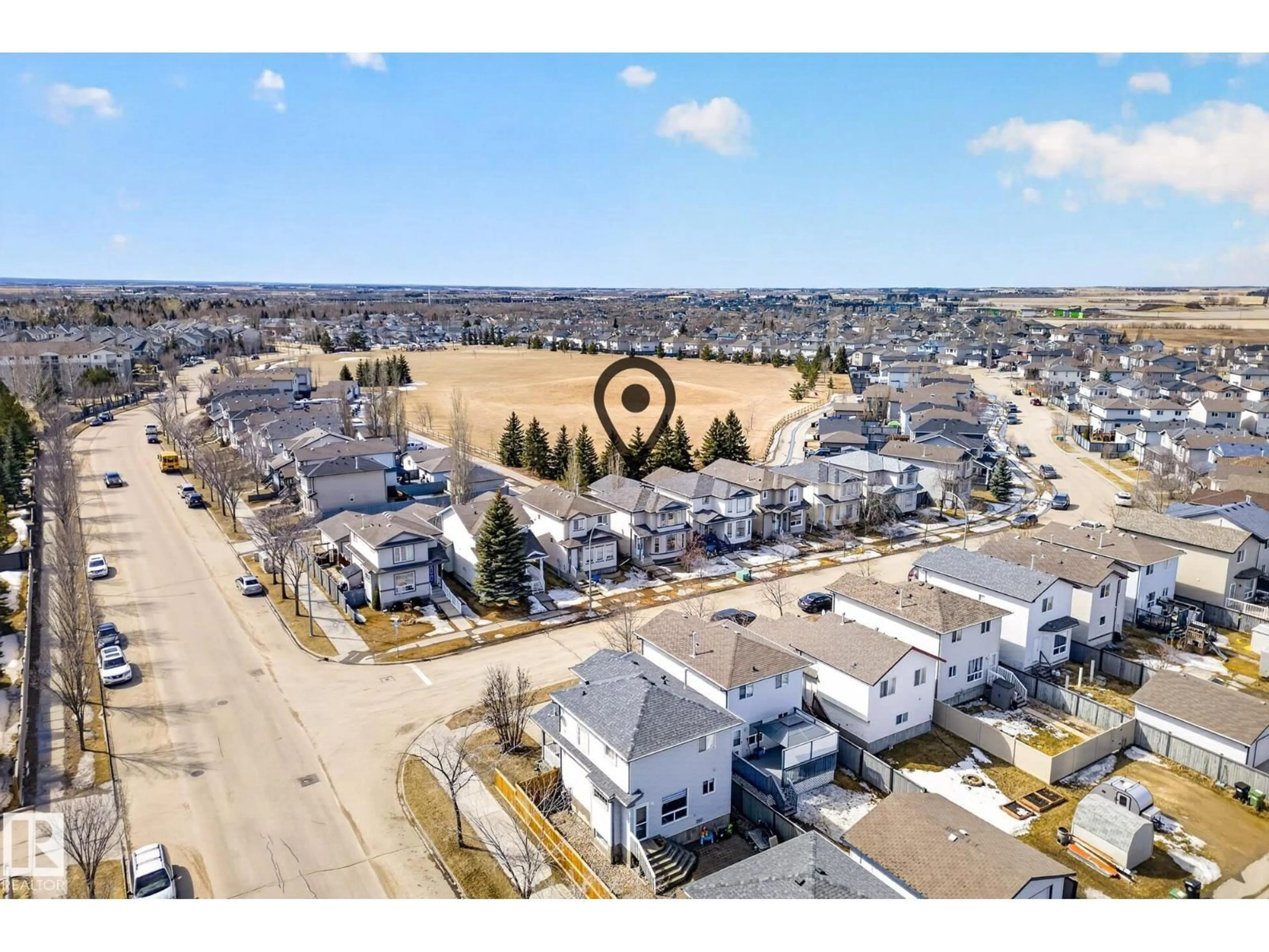 A pic from outside/outdoor area/front of a property/back of a property/a pic from drone, street for 88 BIRCHMONT DR, Leduc Alberta T9E8N6