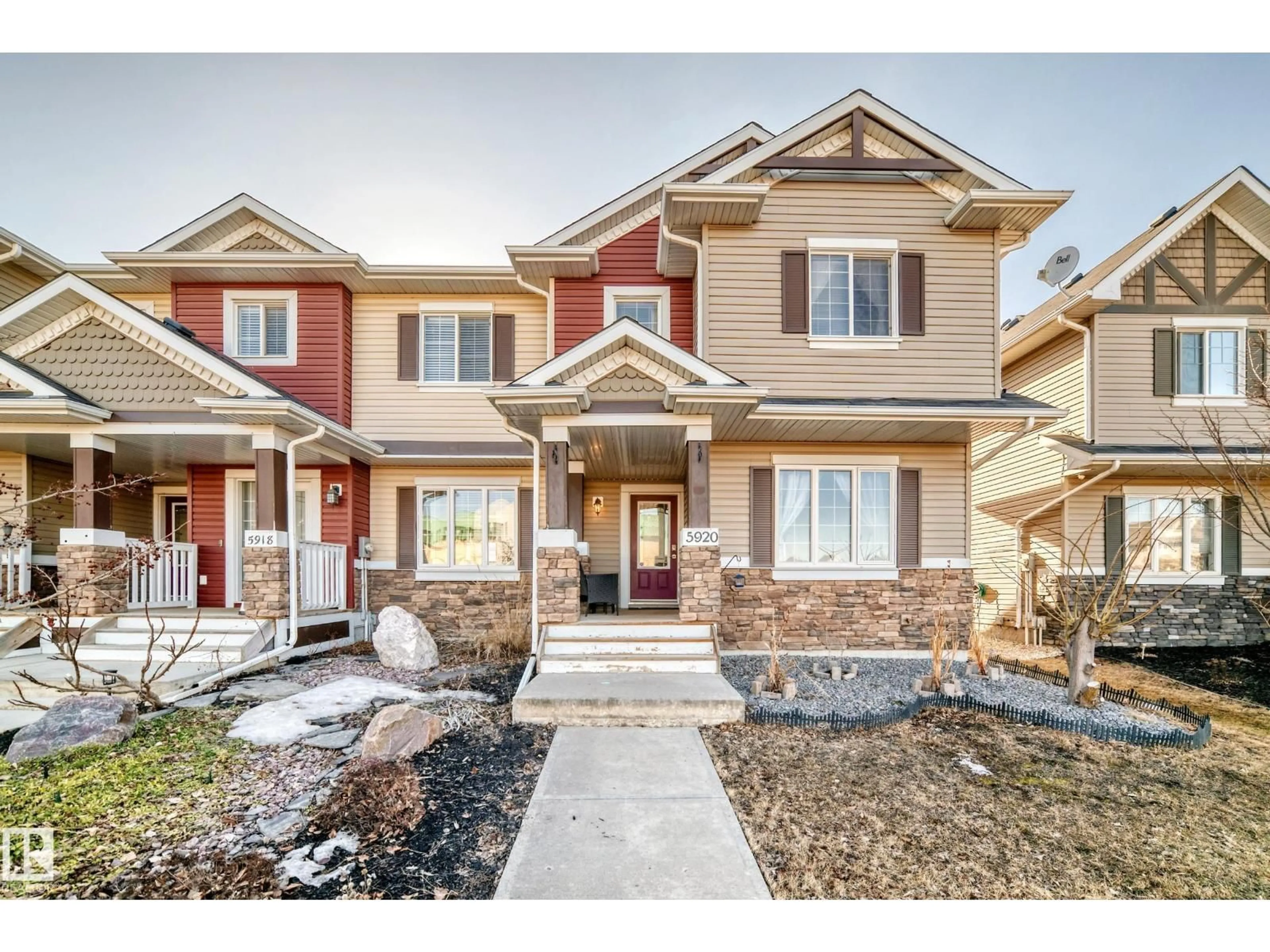 Home with brick exterior material, street for 5920 RUE EAGLEMONT, Beaumont Alberta T4X0W4