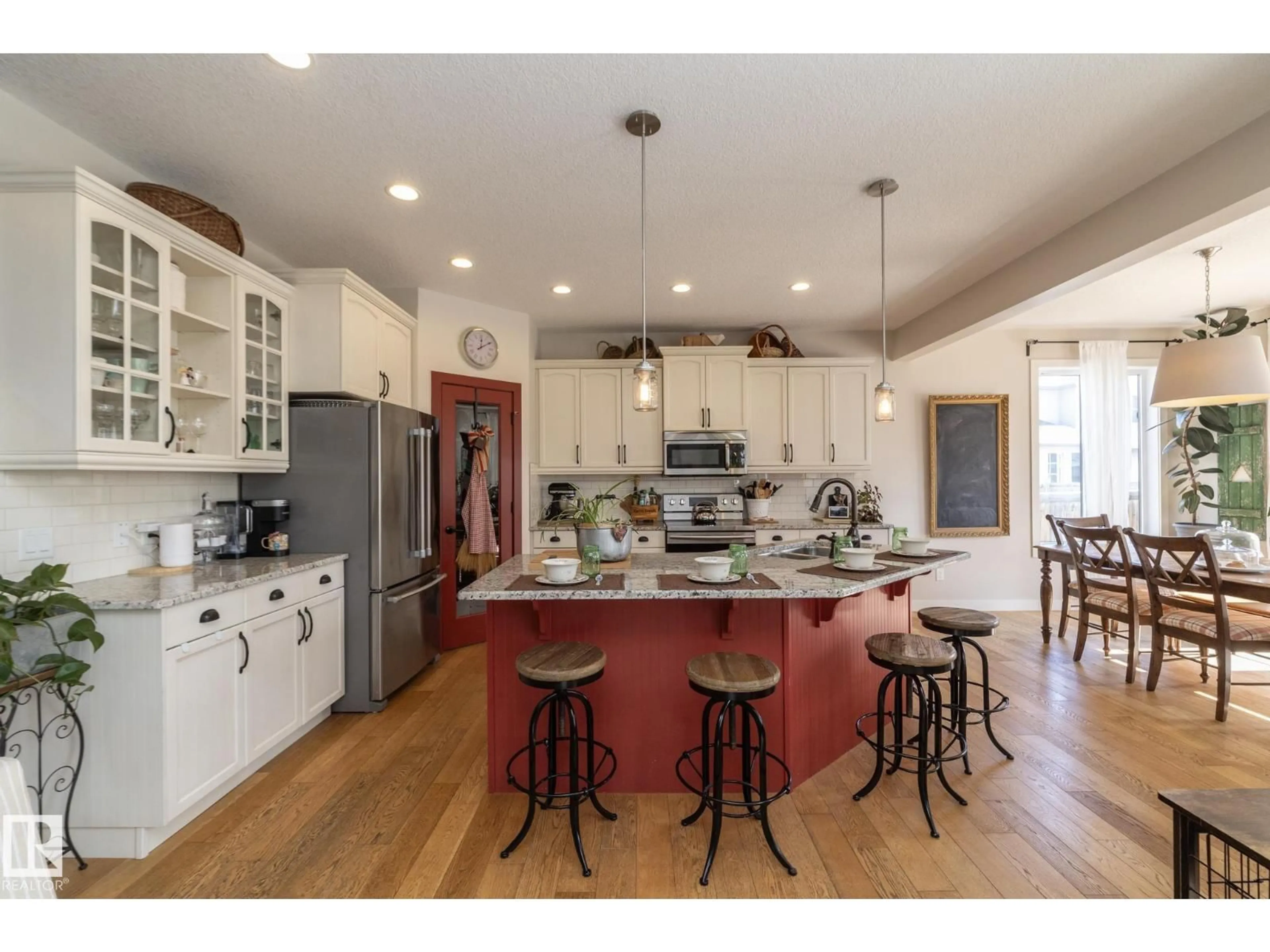 Open concept kitchen, unknown for 5315 17 AV, Edmonton Alberta T6X1R2