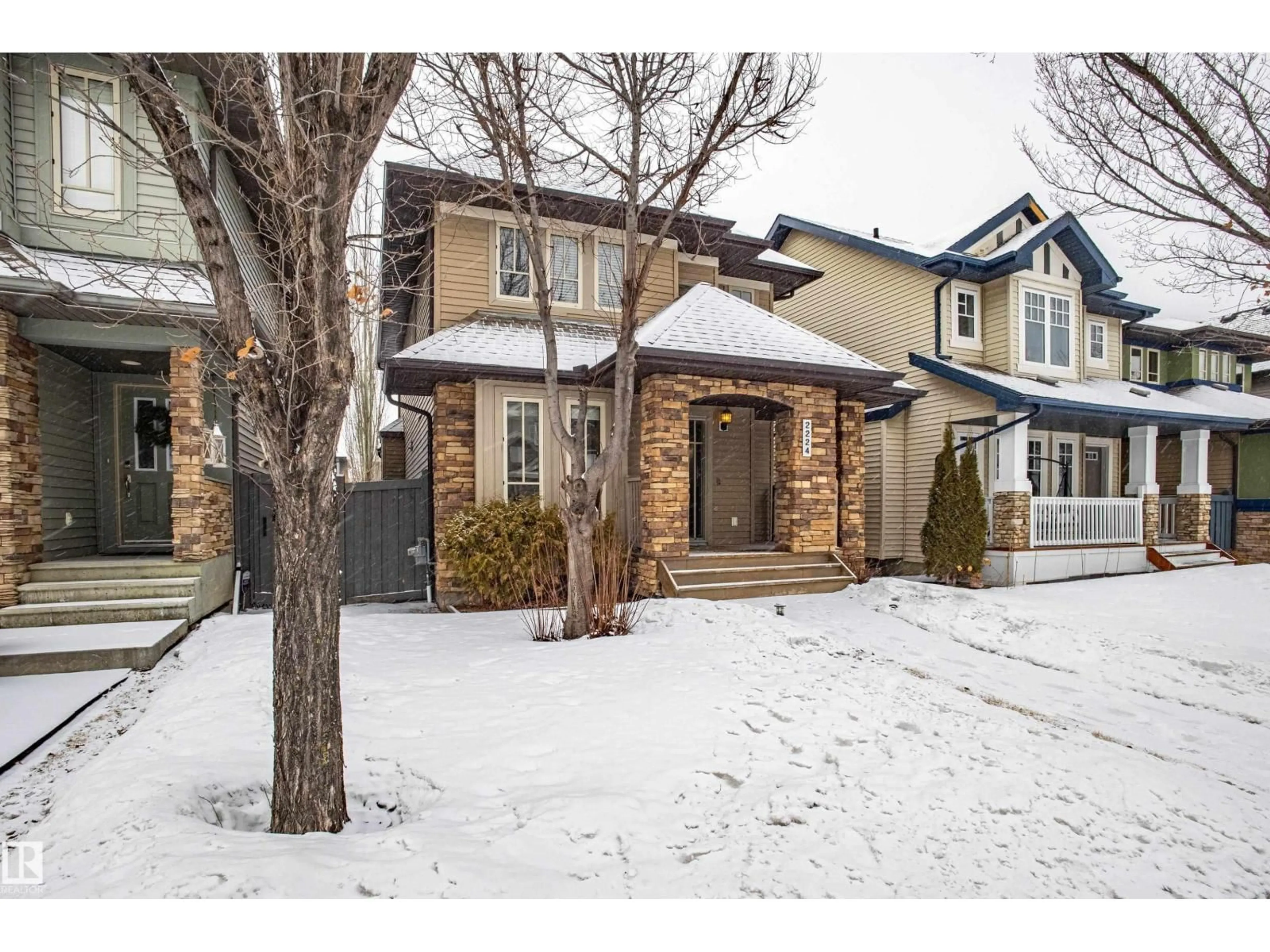 Home with brick exterior material, street for 2224 AUSTIN WY, Edmonton Alberta T6W0L2