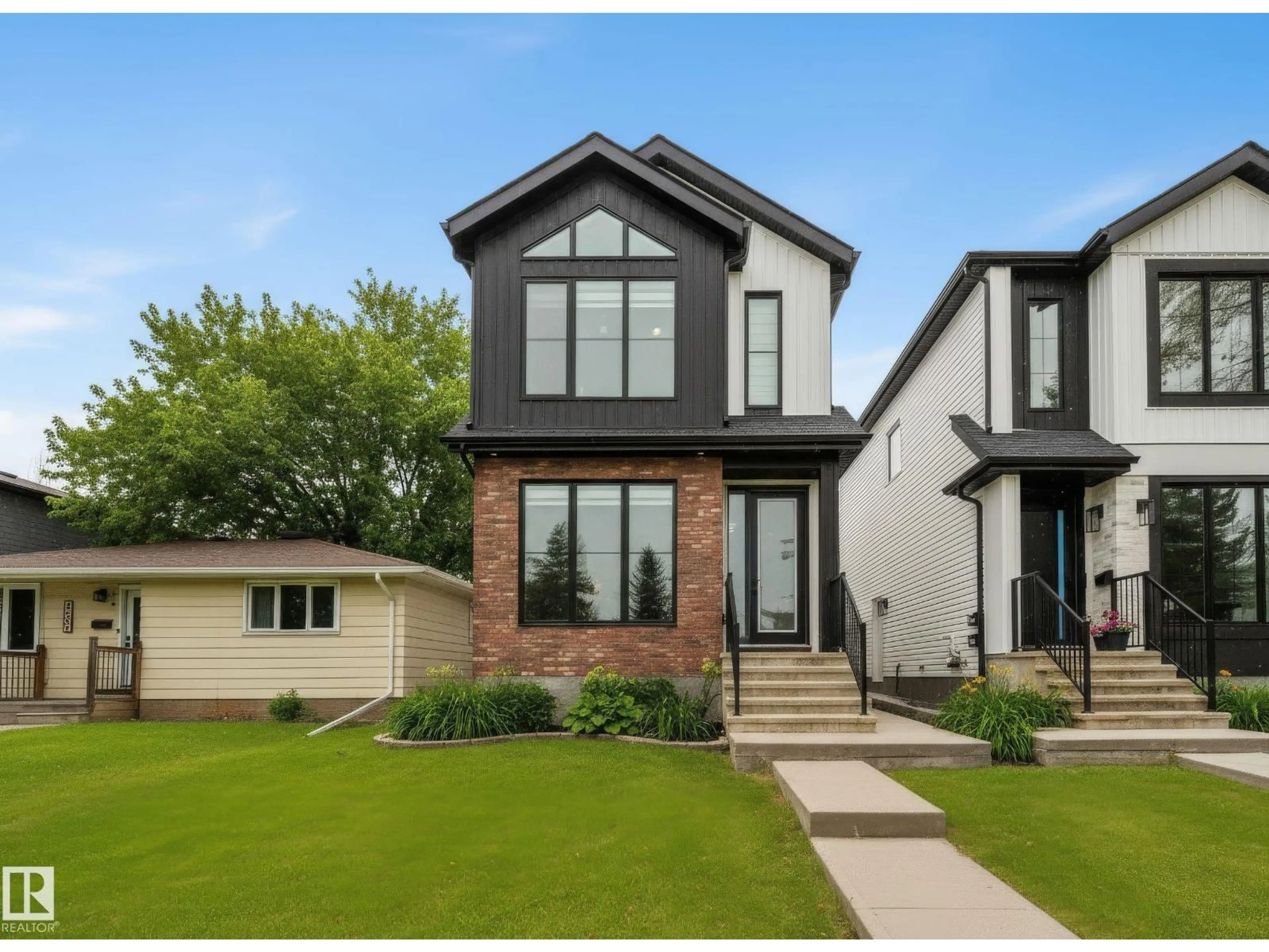 Home with brick exterior material, street for 9536 148 ST, Edmonton Alberta T5N3E4