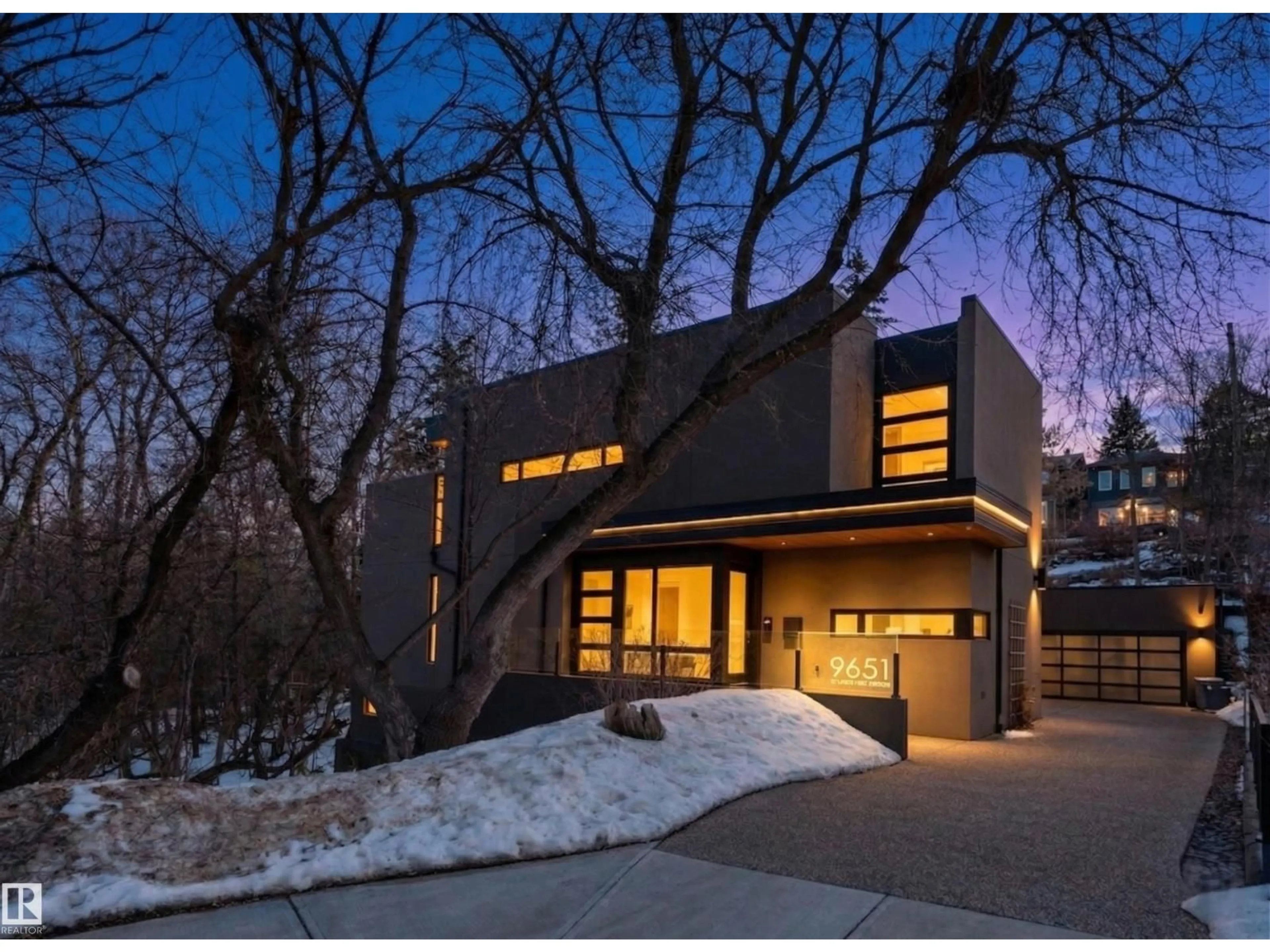 Home with brick exterior material, street for 9651 87 AV, Edmonton Alberta T6C1K5