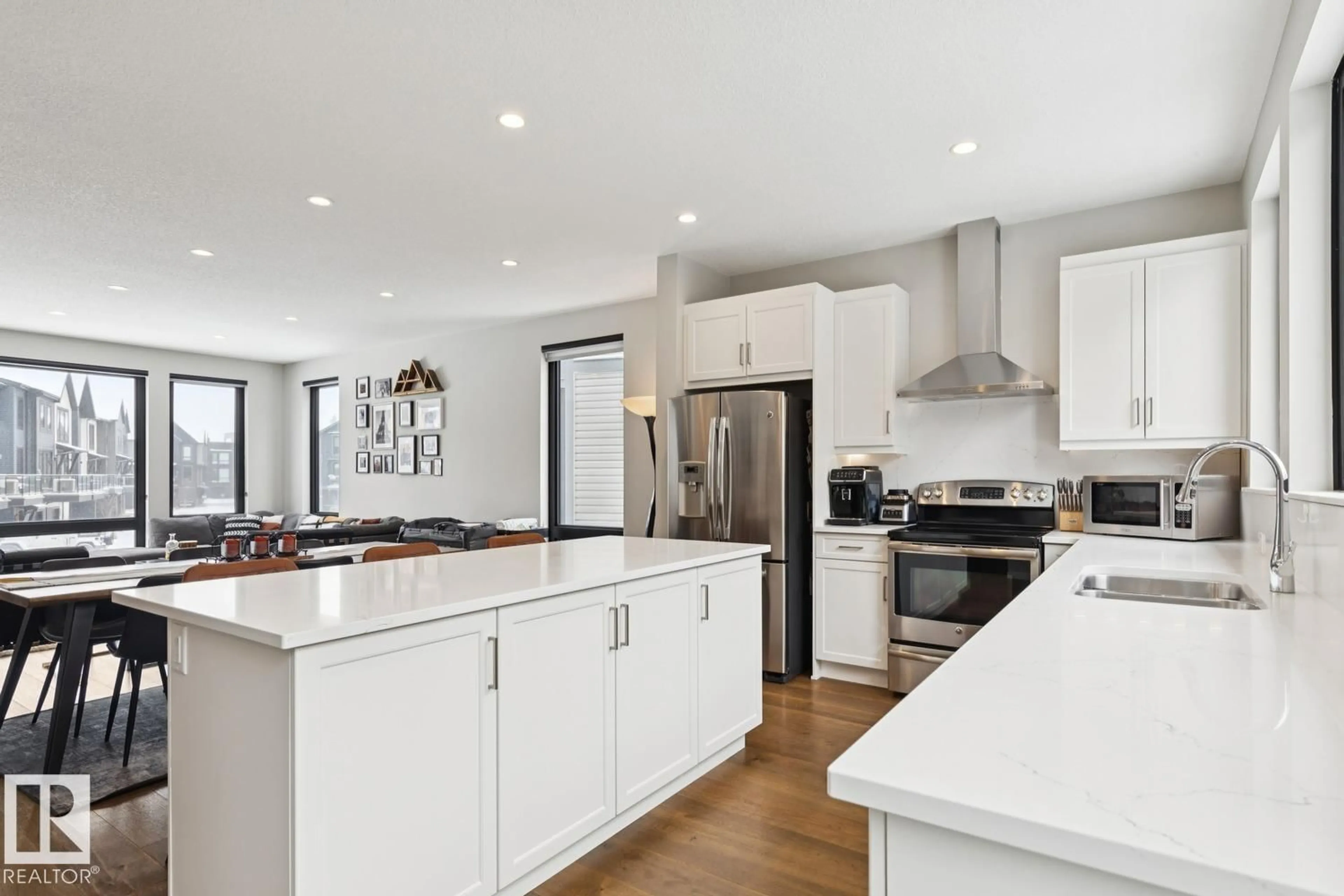 Open concept kitchen, unknown for #9 - 1304 RUTHERFORD RD, Edmonton Alberta T6W0B4