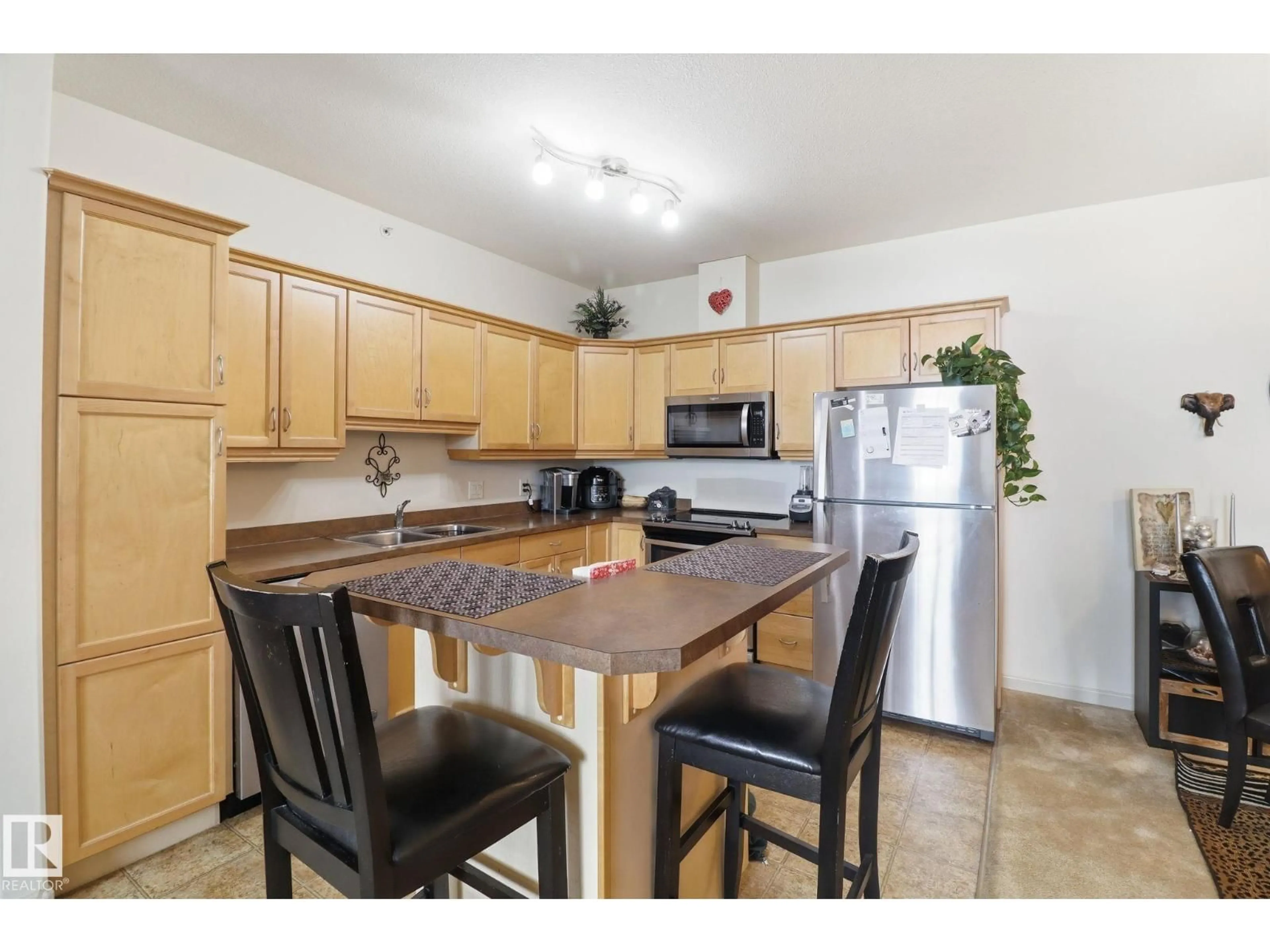 Standard kitchen, unknown for #324 - 2503 HANNA CR, Edmonton Alberta T6R0H1