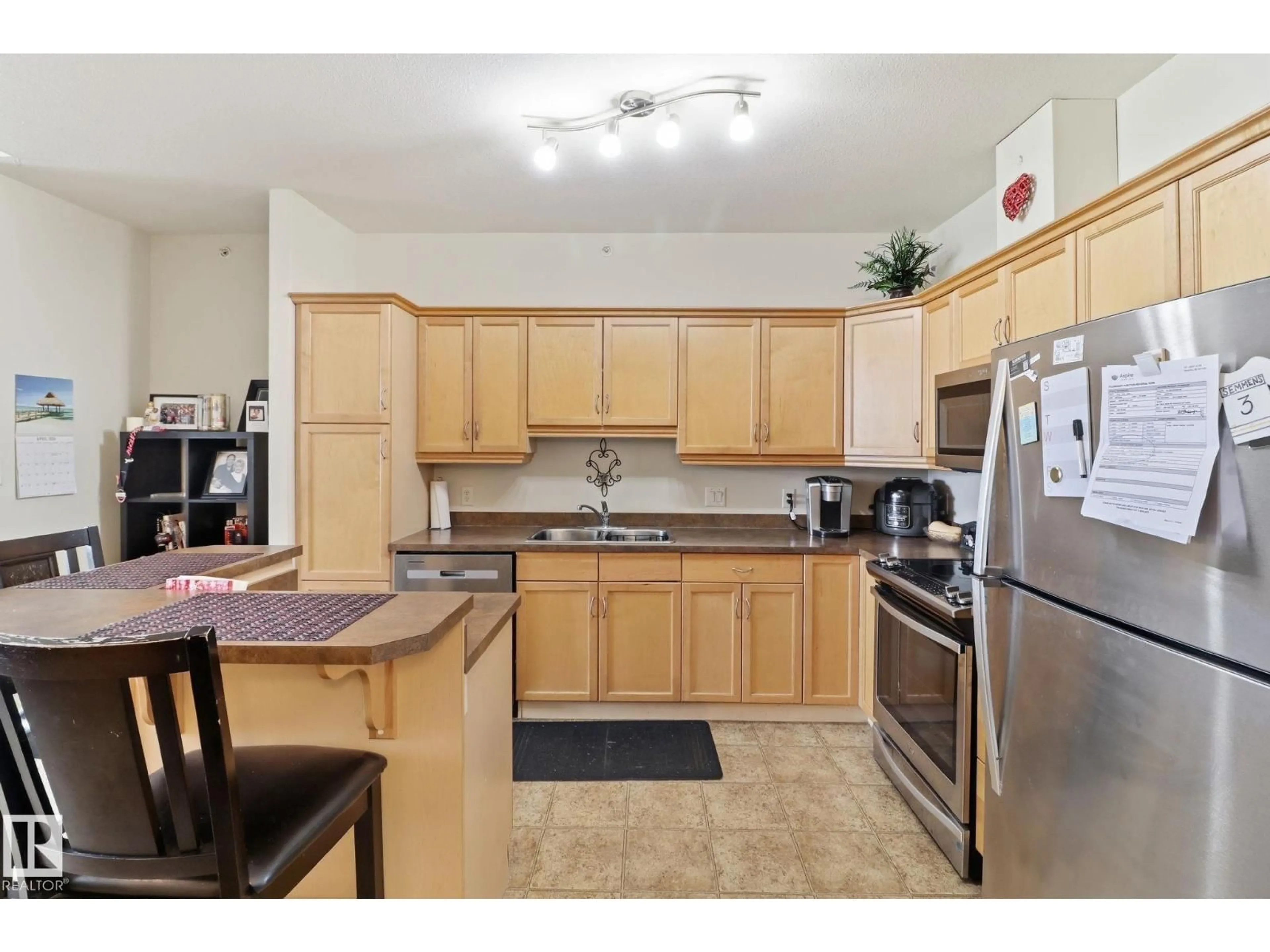 Standard kitchen, unknown for #324 - 2503 HANNA CR, Edmonton Alberta T6R0H1