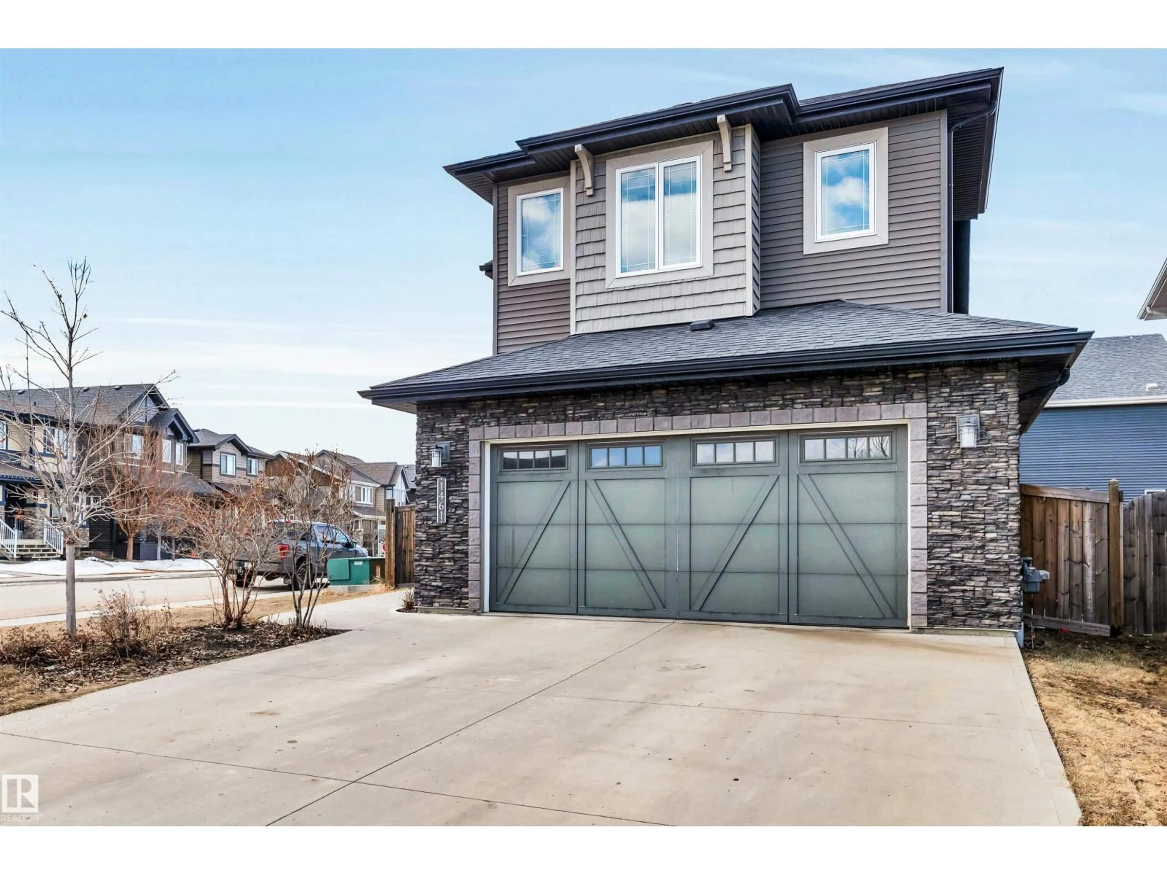 Home with brick exterior material, street for 1461 WATT DR, Edmonton Alberta T6X1T1