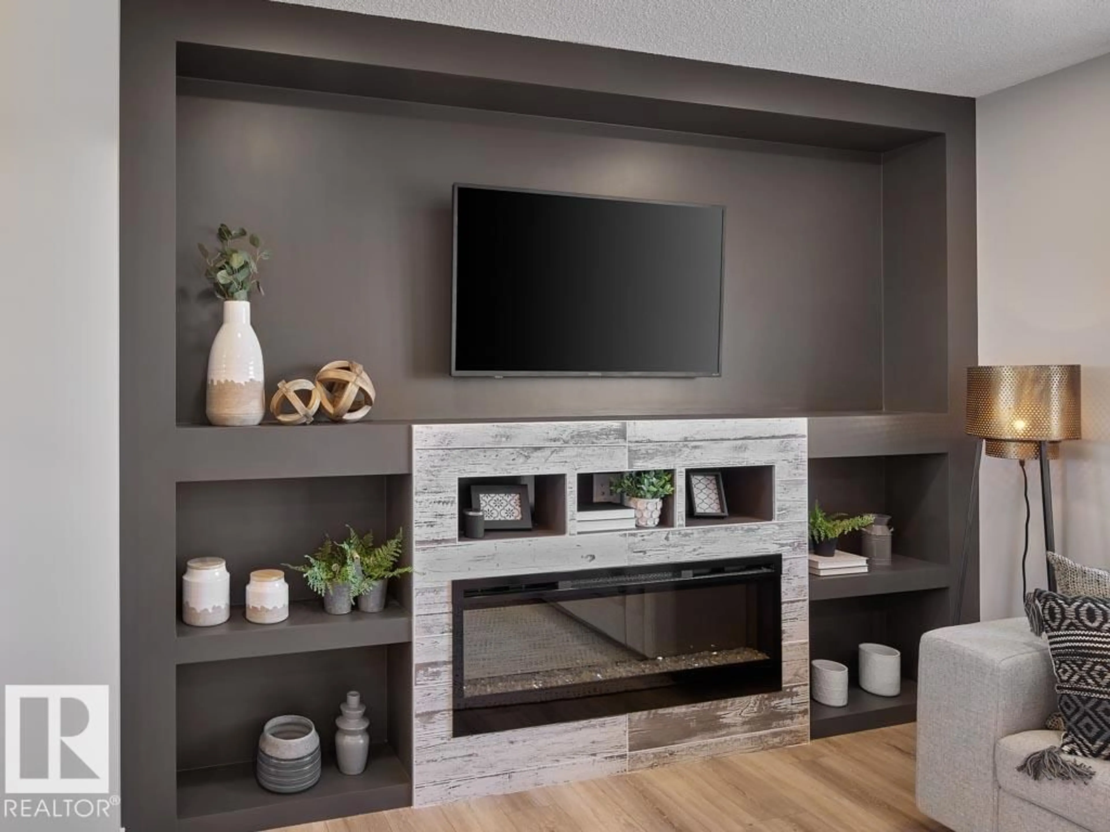 Home theater for #13 - 3705 141 ST, Edmonton Alberta T6W5M9