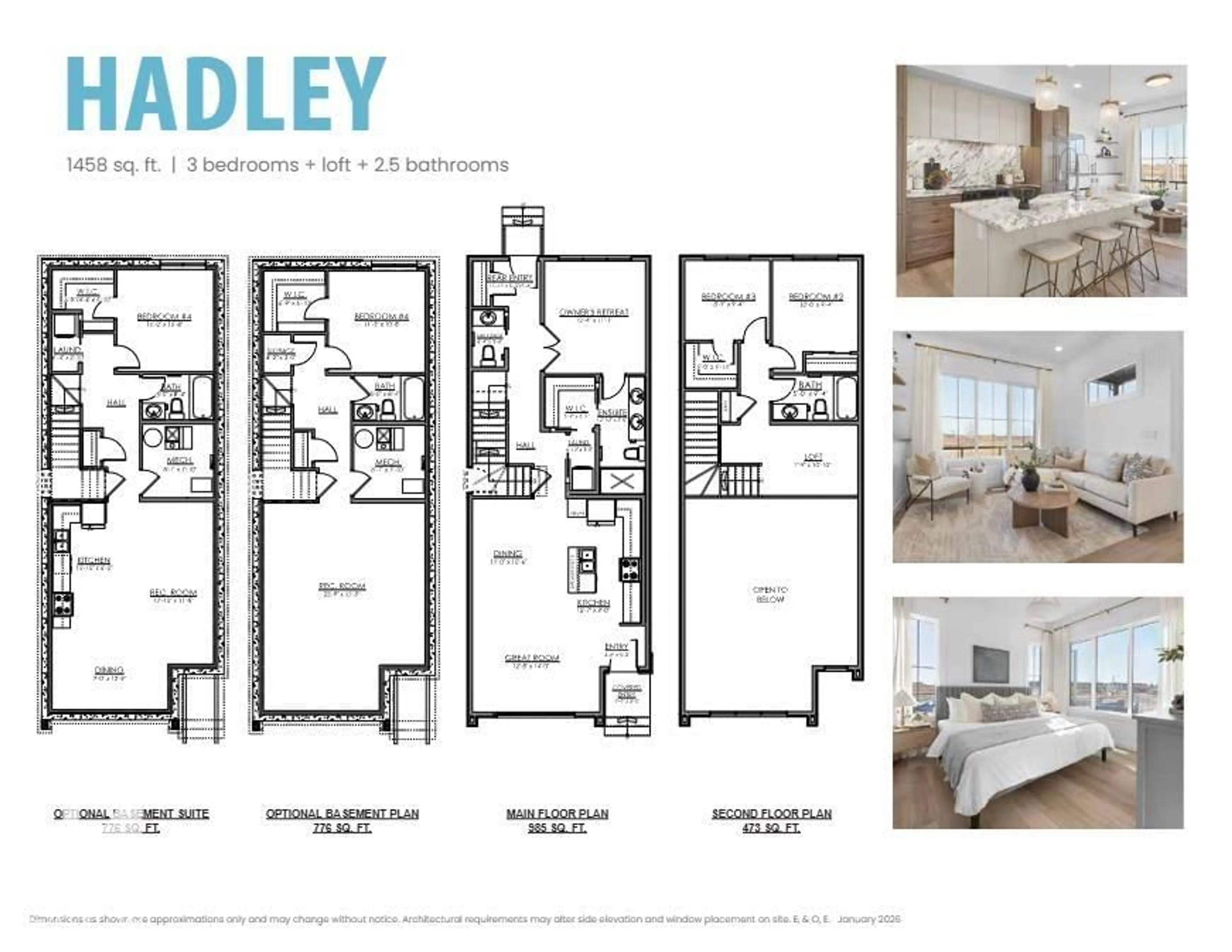 Floor plan for 67 SIENNA BV, Fort Saskatchewan Alberta T8L0W3