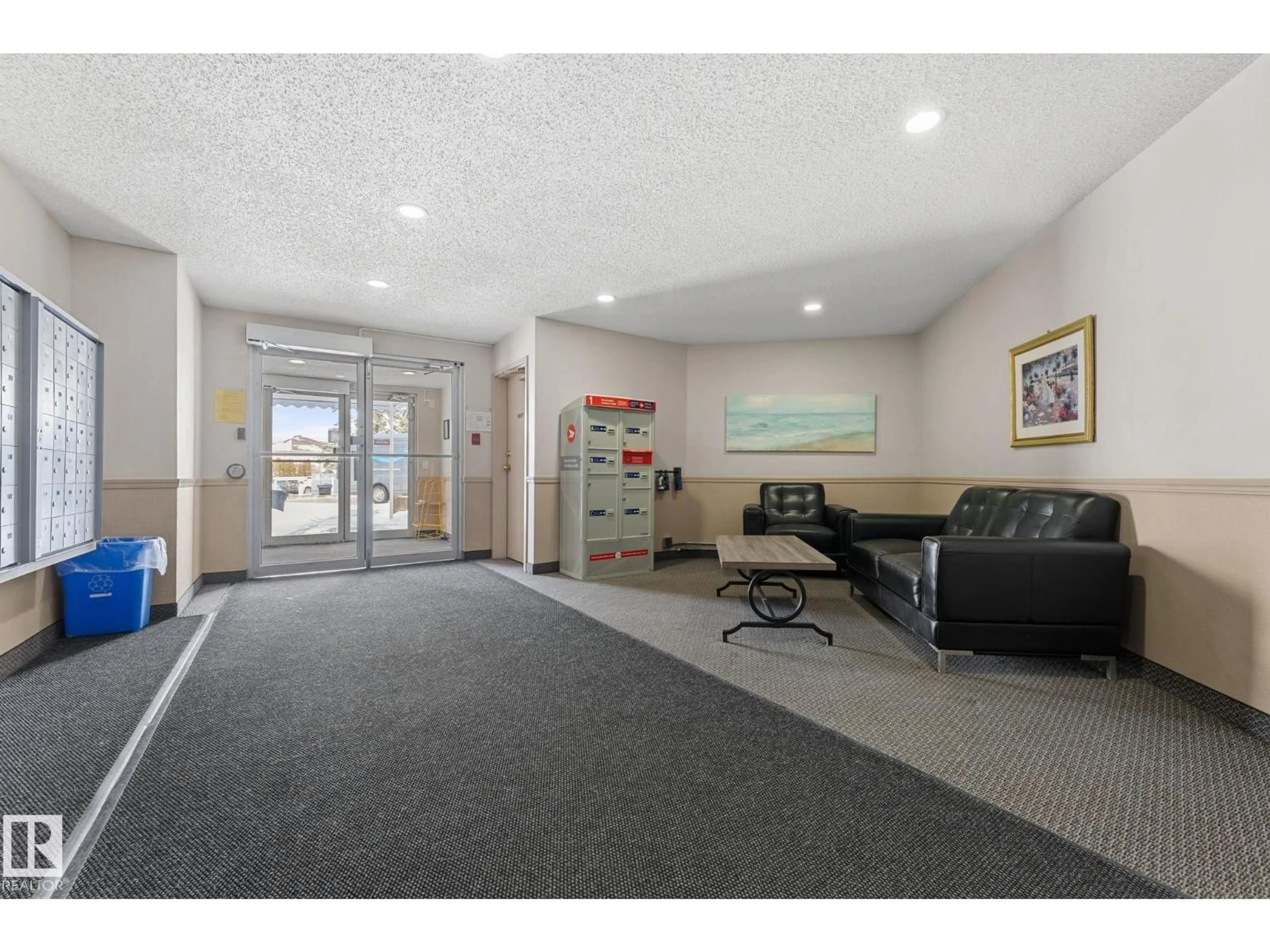 Indoor foyer for #208 - 6710 158 AV, Edmonton Alberta T5Z3A7