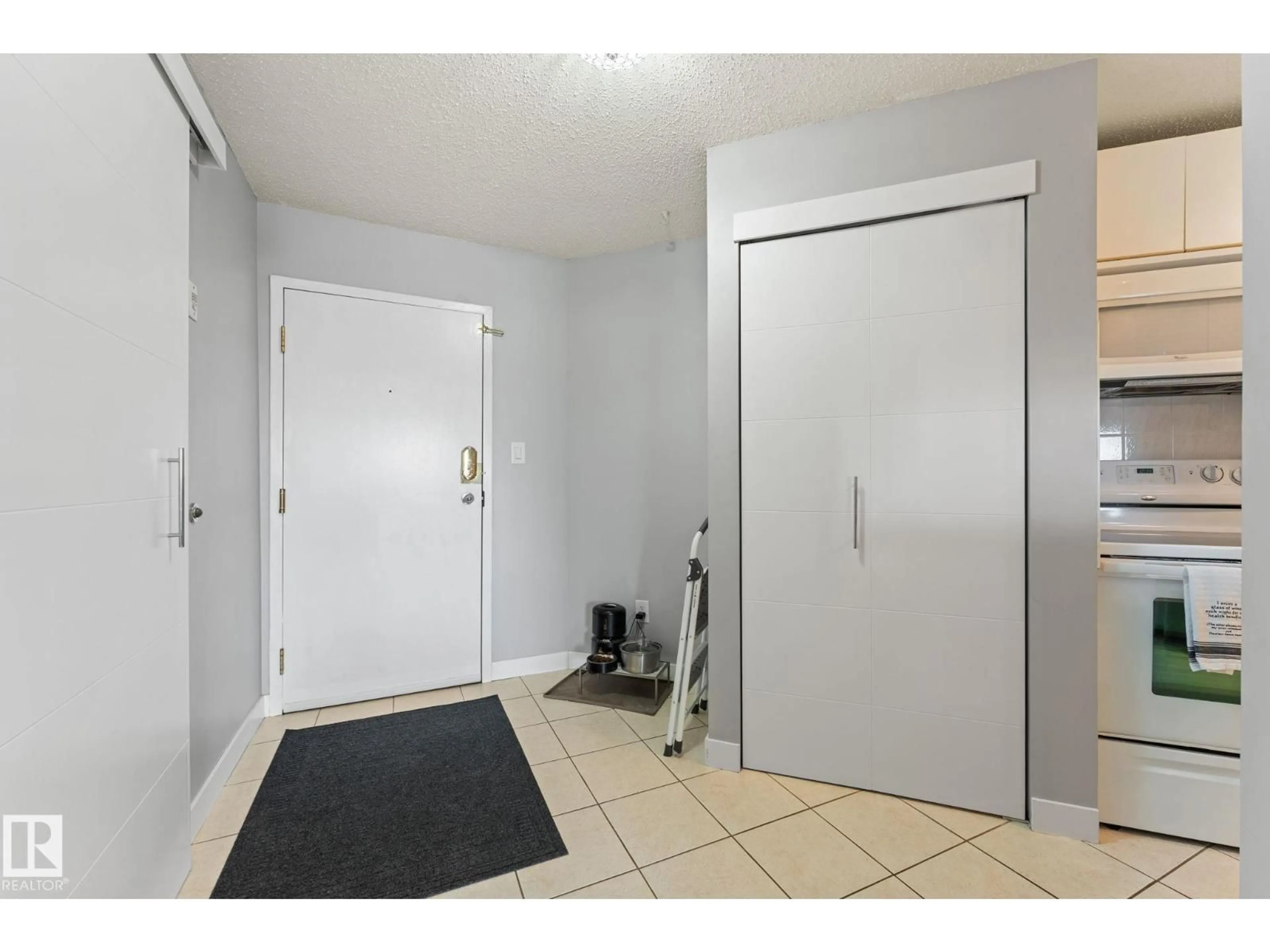 Indoor entryway for #208 - 6710 158 AV, Edmonton Alberta T5Z3A7