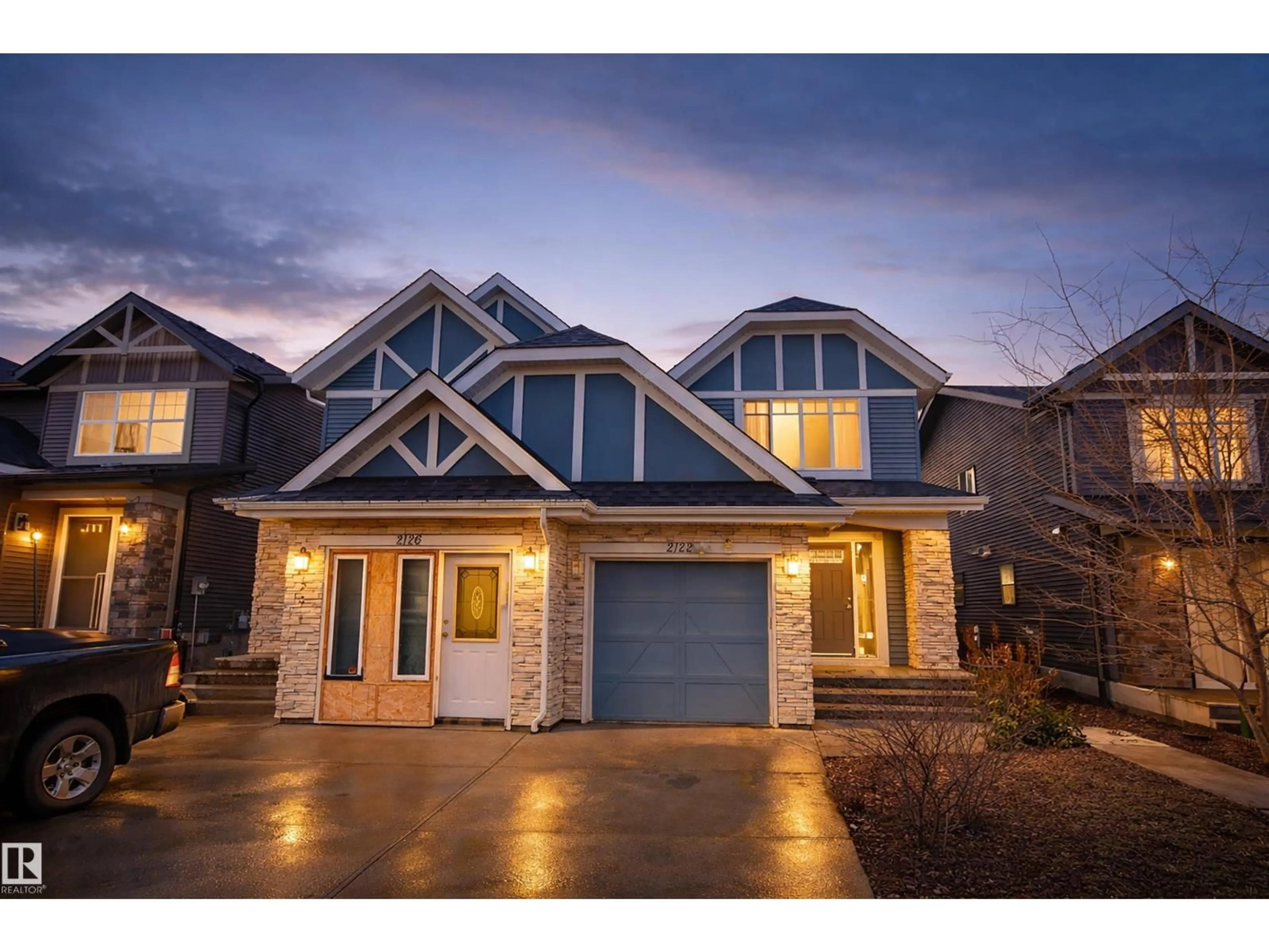 Home with brick exterior material, street for SW - 2122 52A ST, Edmonton Alberta T6X1X4