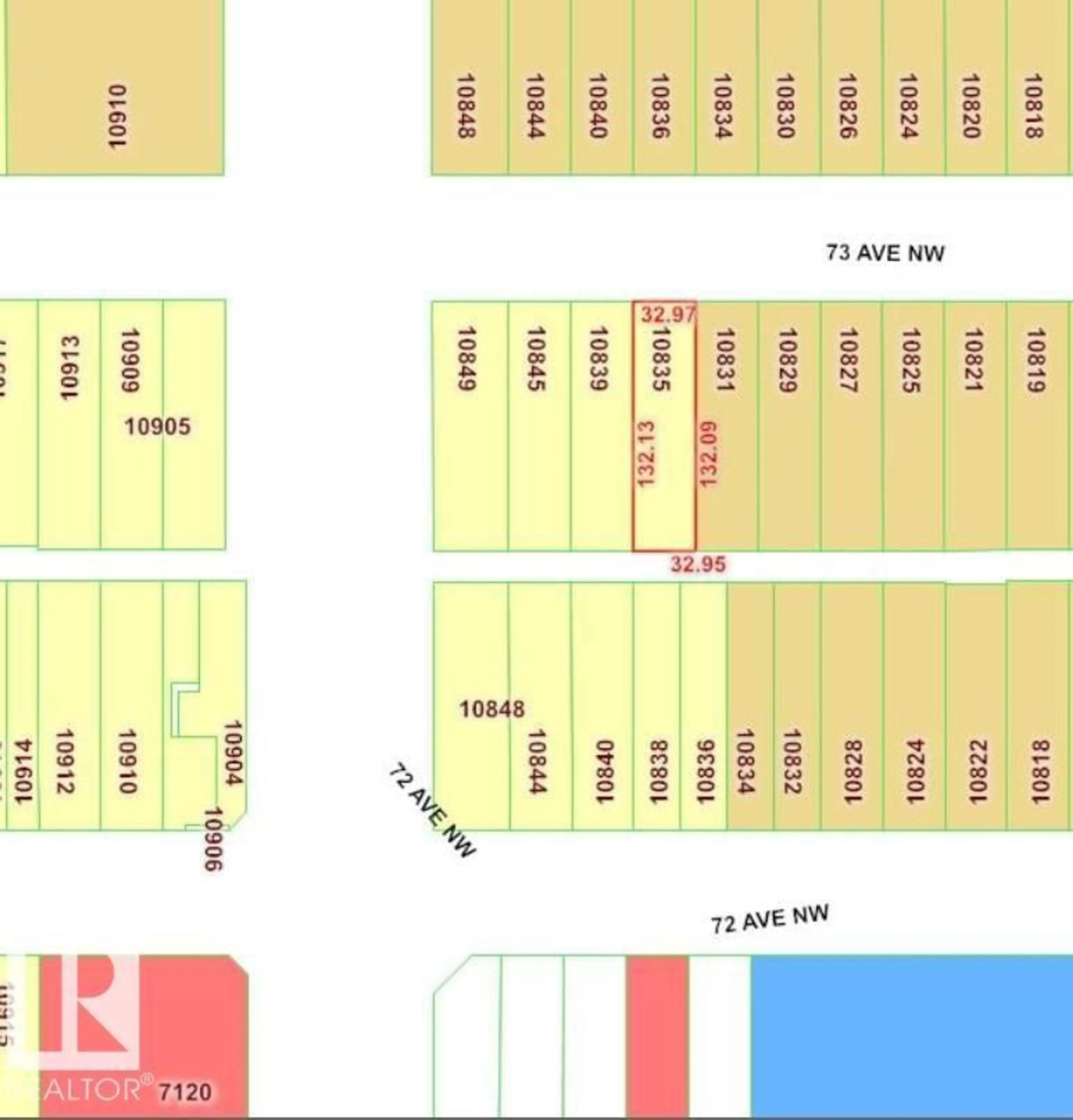 Floor plan for 10835 73 AV, Edmonton Alberta T6E1C8