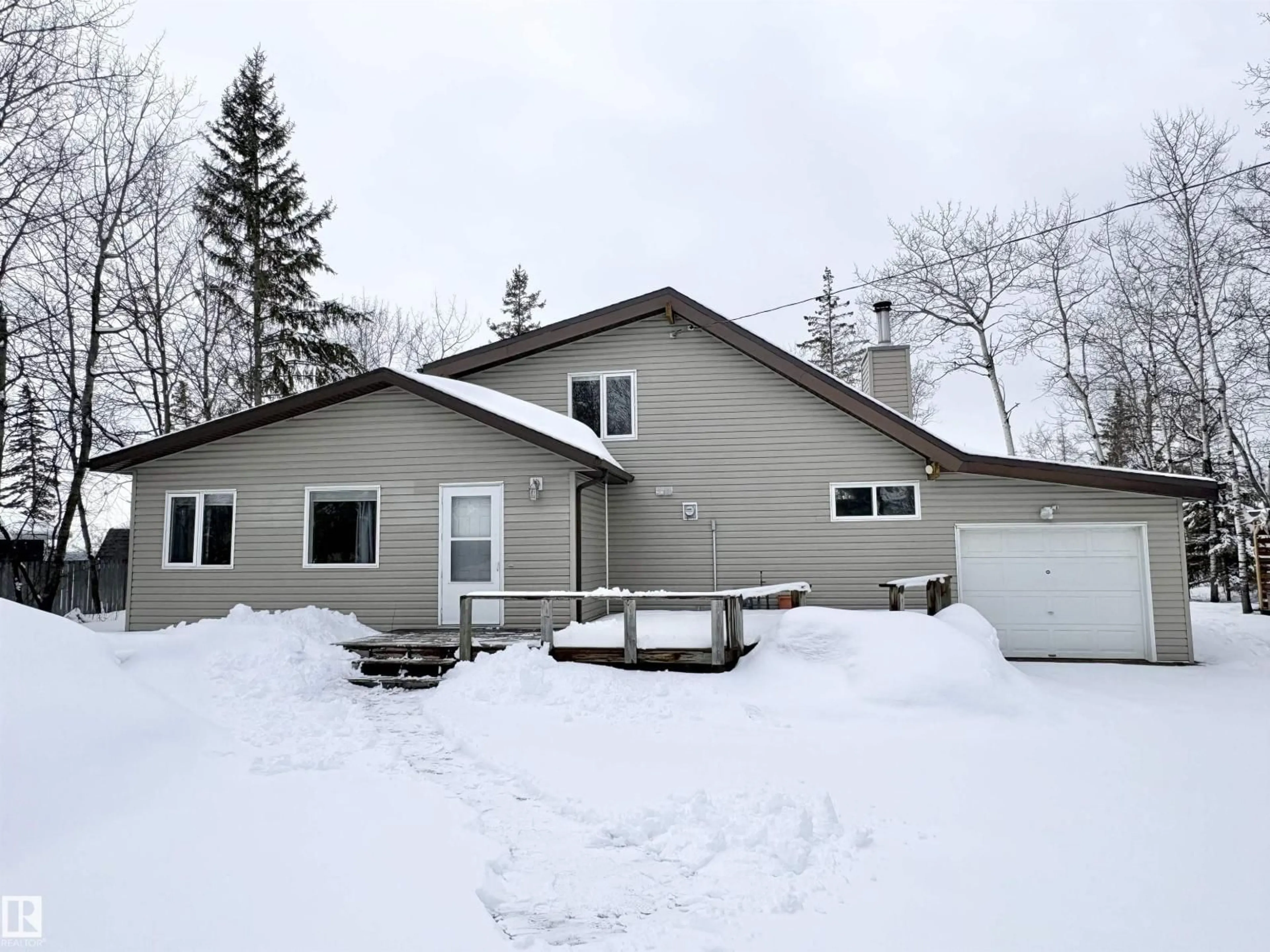 A pic from outside/outdoor area/front of a property/back of a property/a pic from drone, street for 4 KINGBIRD RD, Rural Bonnyville M.D. Alberta T9N2J6