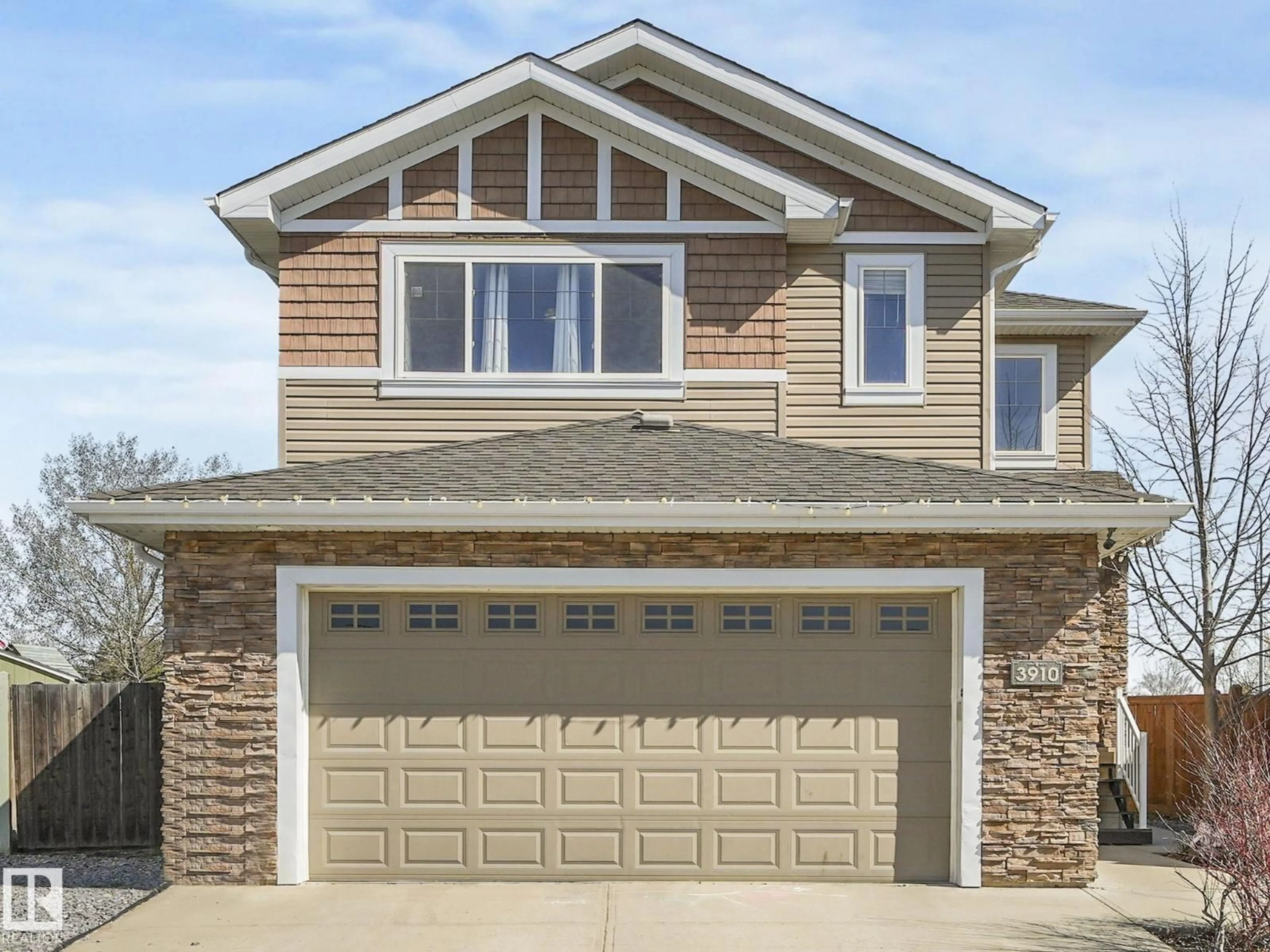 Home with brick exterior material, street for 3910 49 AV, Beaumont Alberta T4X1Y8