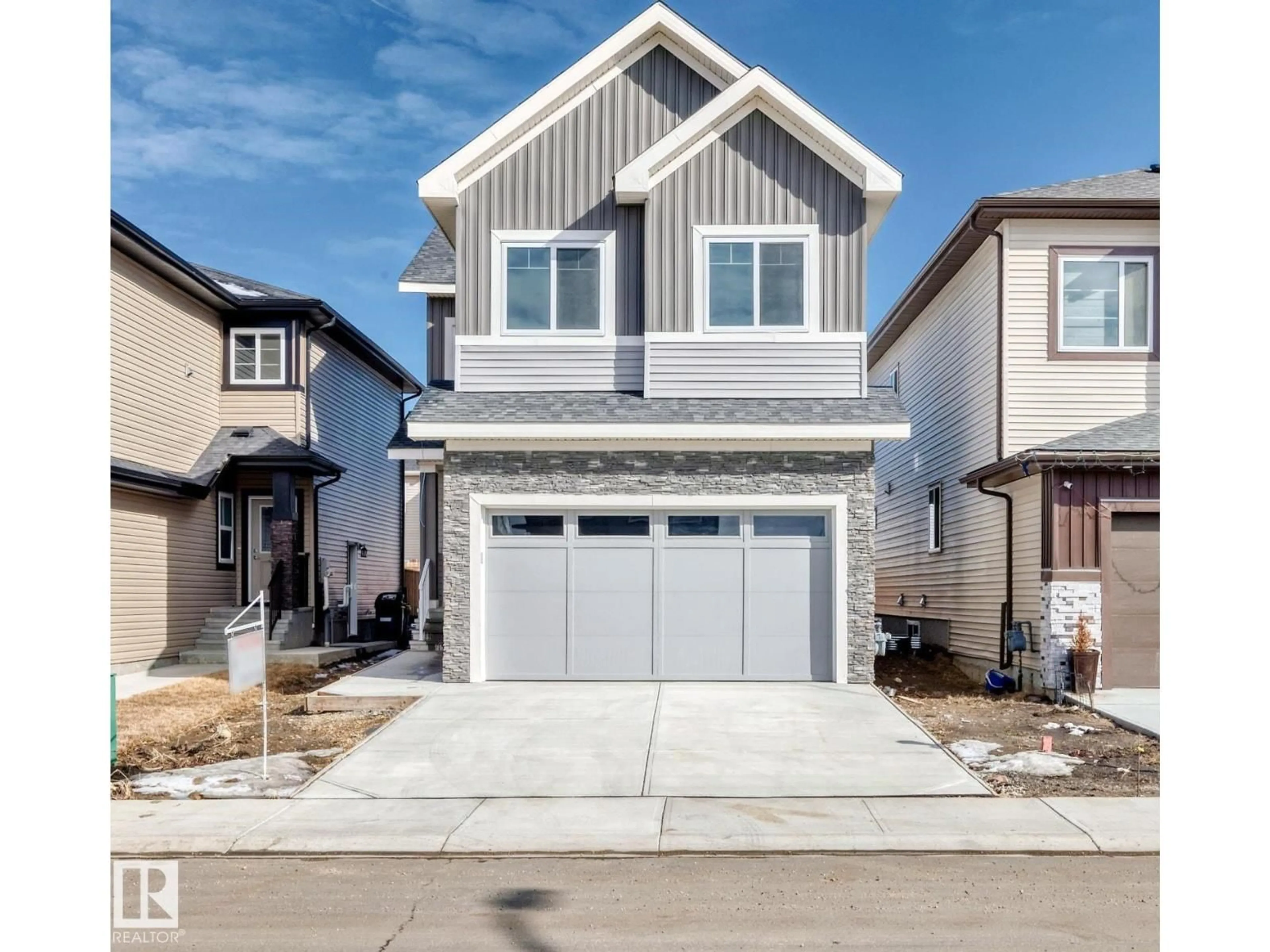 Home with vinyl exterior material, street for 341 ROBERTS WD, Leduc Alberta T9E1G5