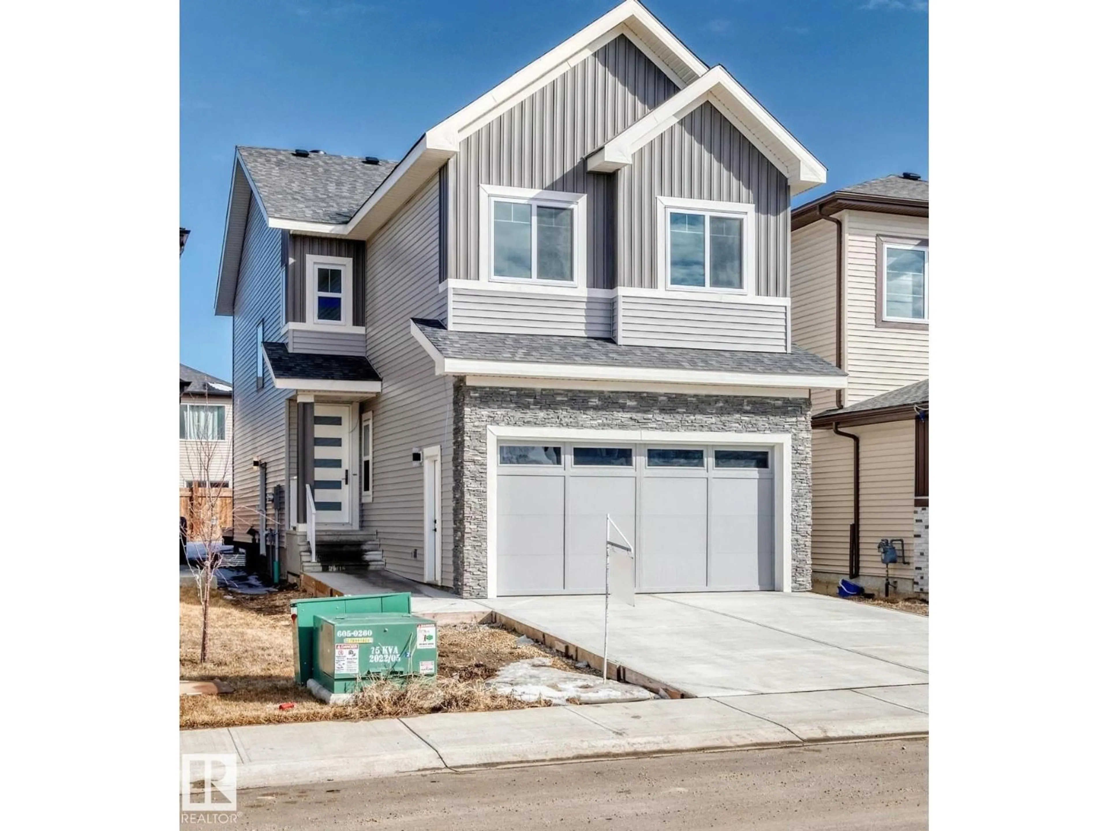 Home with vinyl exterior material, street for 341 ROBERTS WD, Leduc Alberta T9E1G5