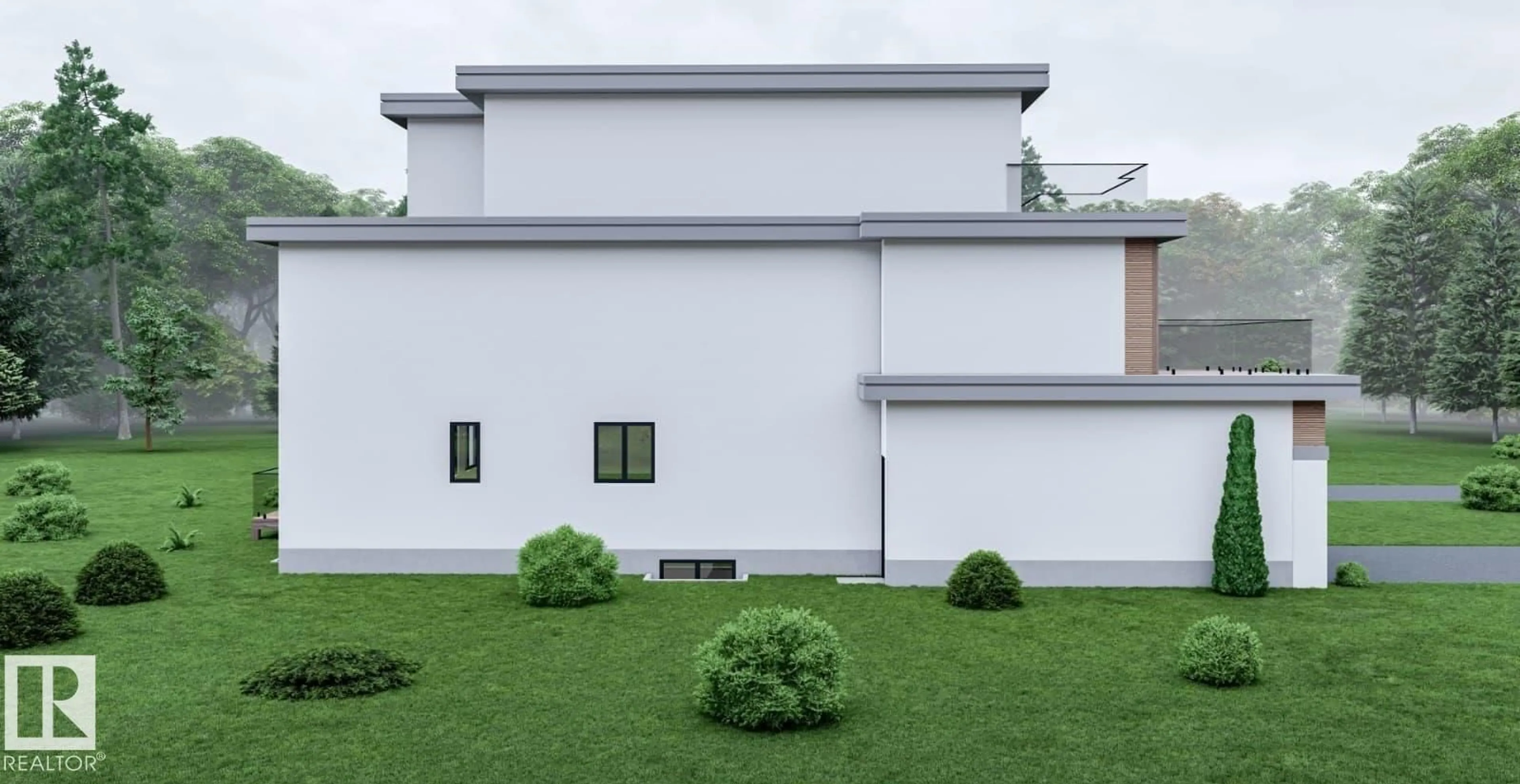 Home with vinyl exterior material, building for VS NW - 669 FRASER VISTA, Edmonton Alberta T5Y3Z6