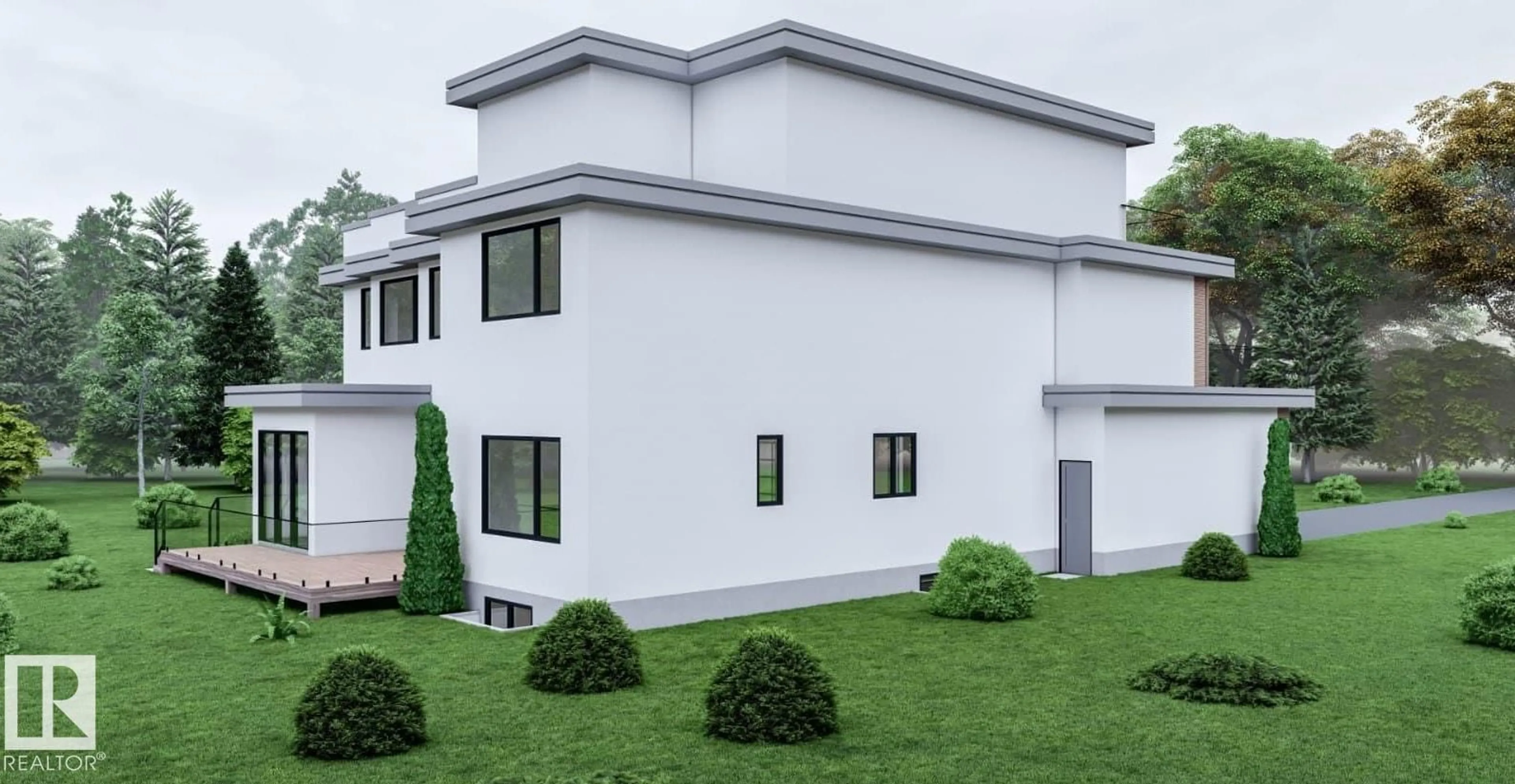 Home with vinyl exterior material, building for VS NW - 669 FRASER VISTA, Edmonton Alberta T5Y3Z6