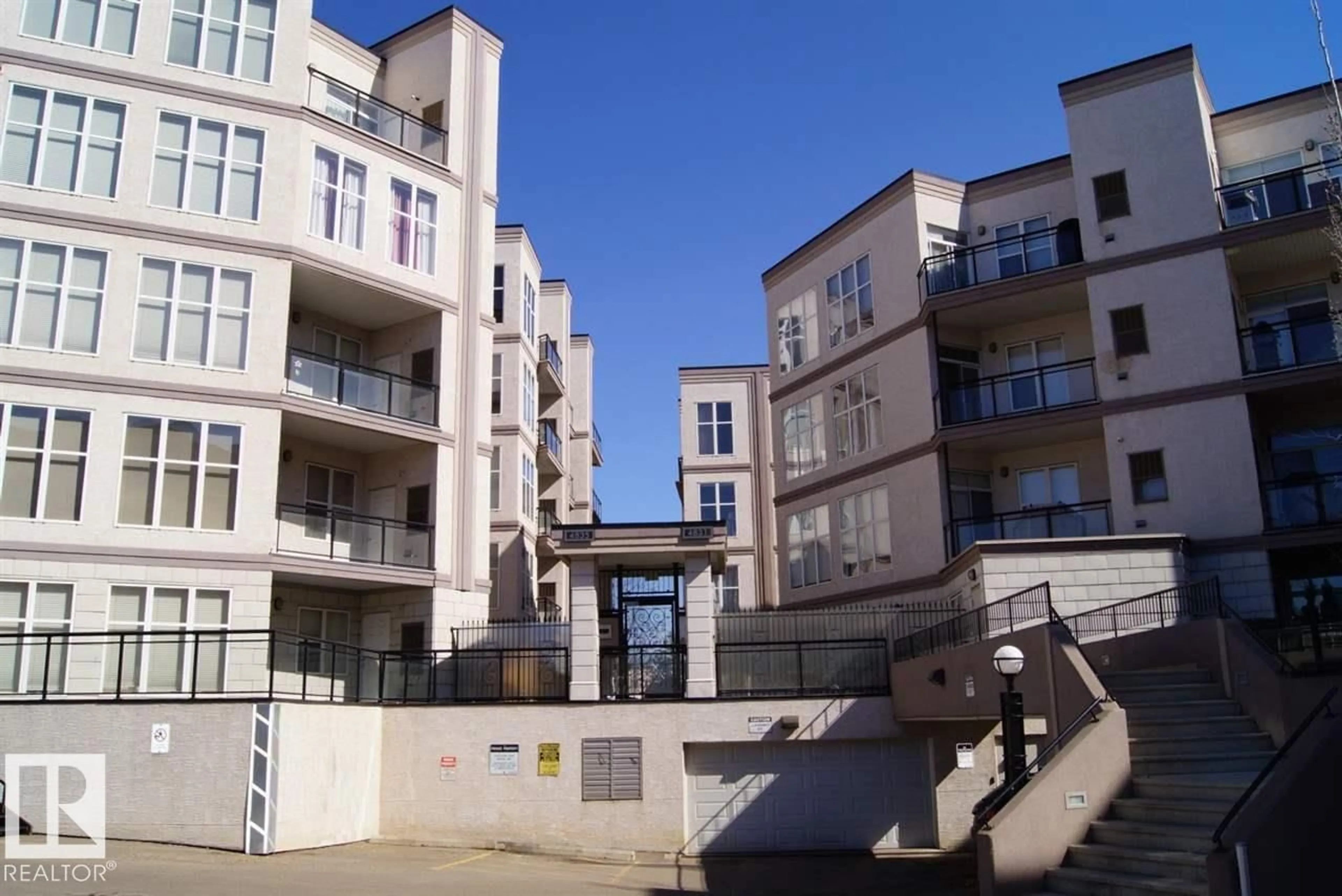 Balcony in the apartment, unknown for #208 - 4835 104A ST, Edmonton Alberta T6H0R5