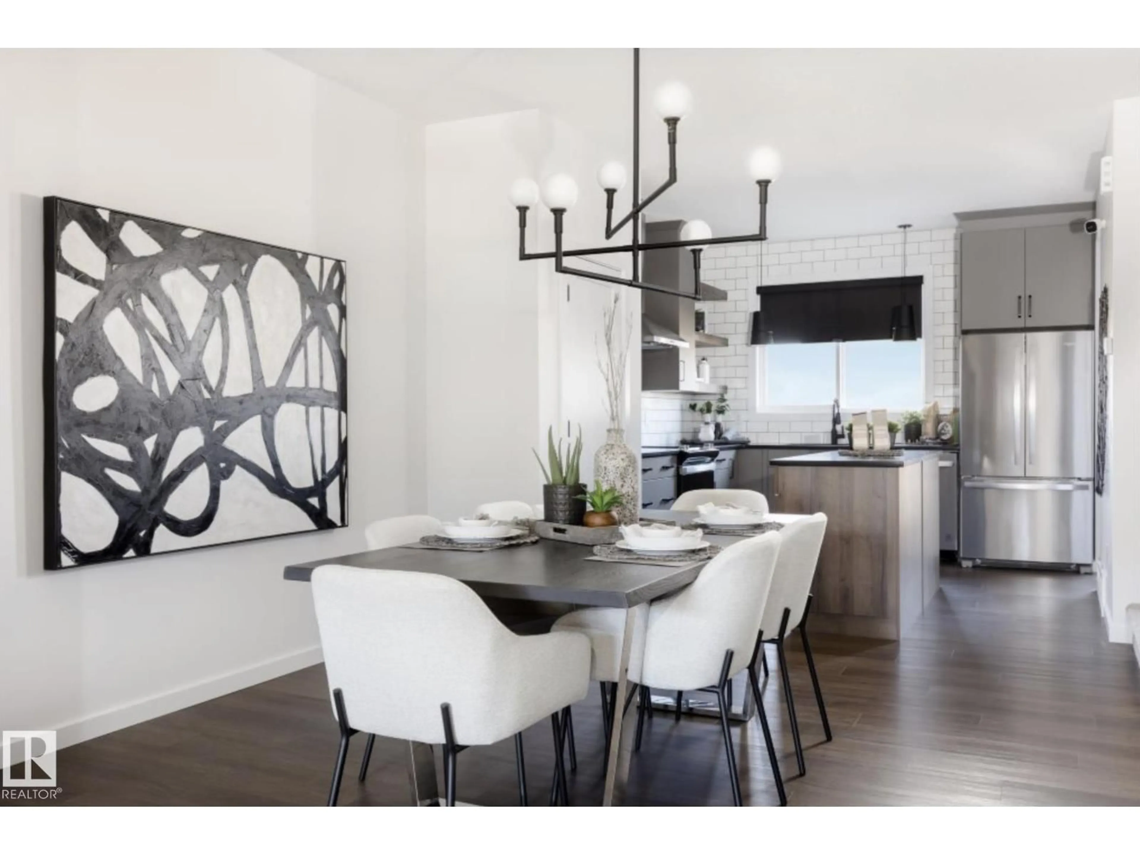 Contemporary kitchen, unknown for 704 SOUTHFORK DR, Leduc Alberta T9E1V3