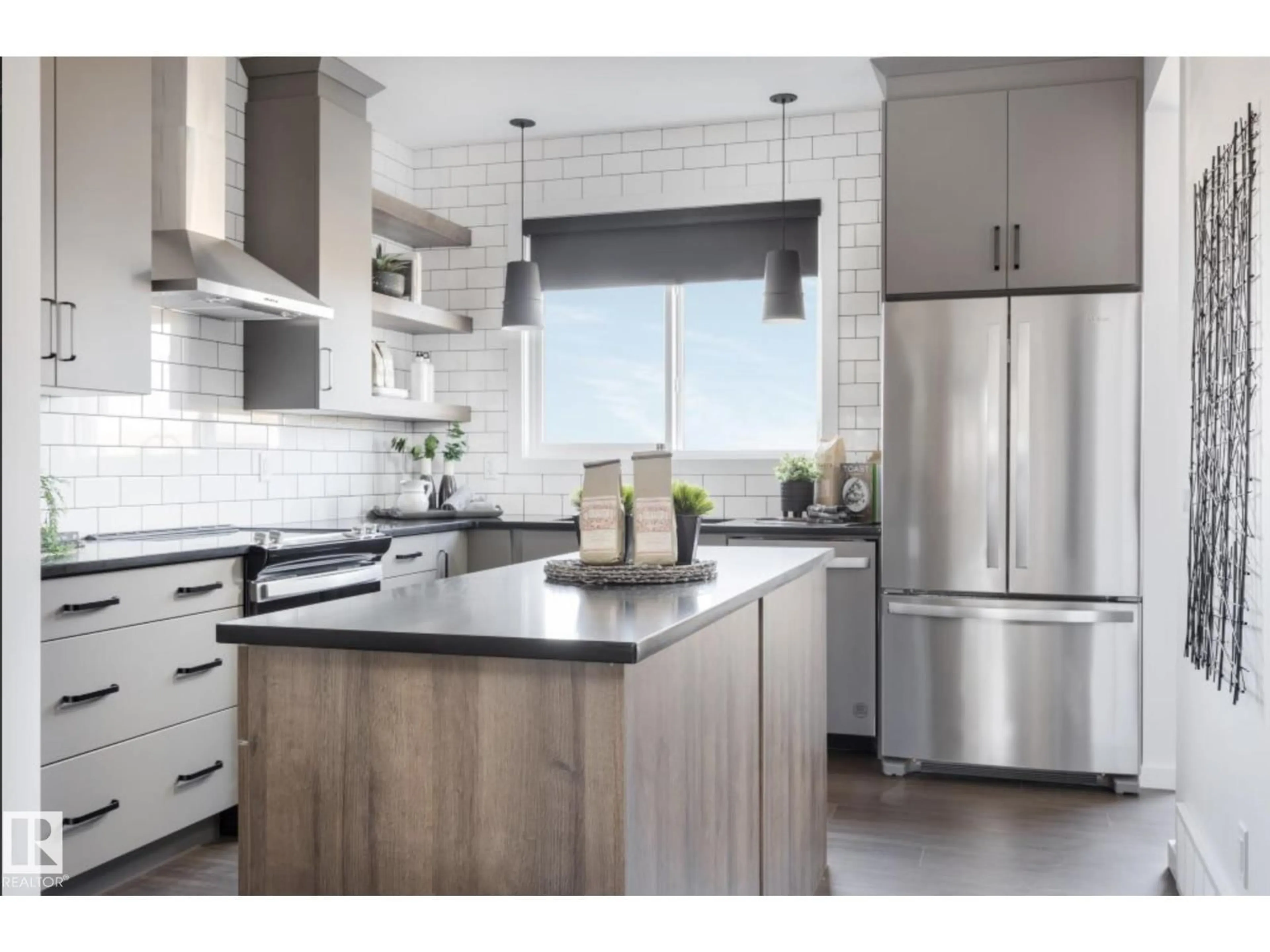 Contemporary kitchen, unknown for 704 SOUTHFORK DR, Leduc Alberta T9E1V3