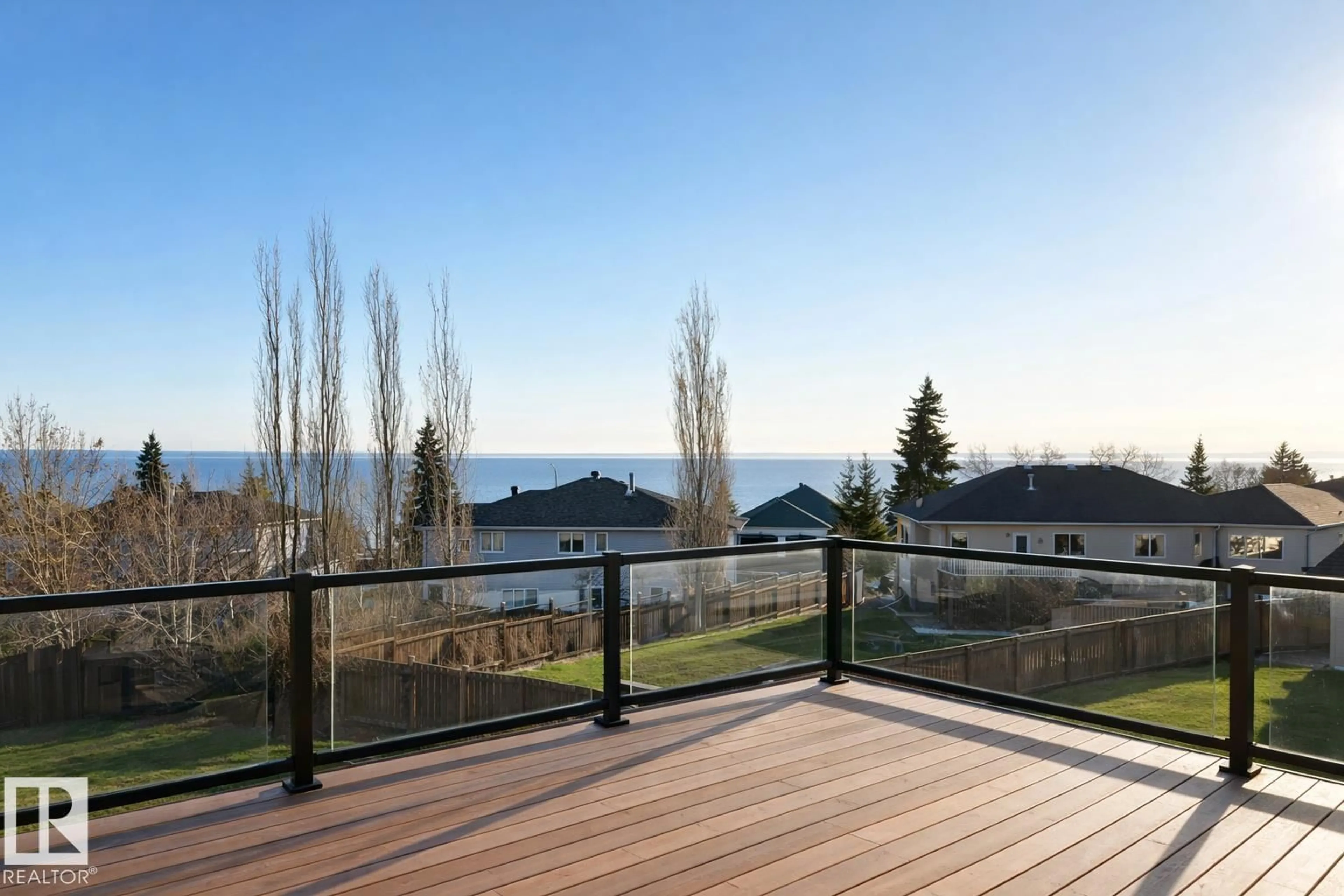Patio, water/lake/river/ocean view for 2508 LAKE AV, Cold Lake Alberta T9M0A1
