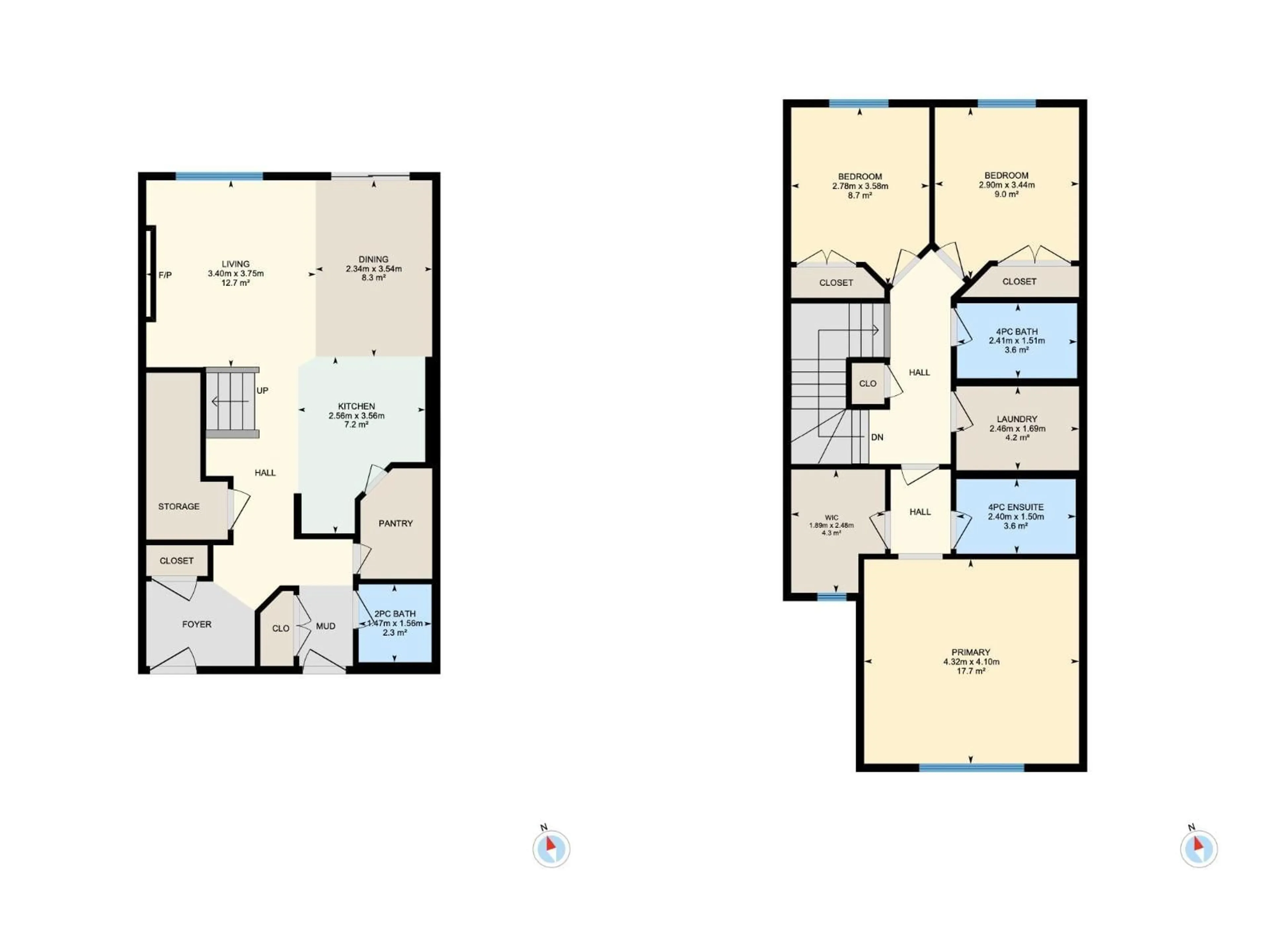 Floor plan for 1 HAMMETT GA, Spruce Grove Alberta T7X0V2