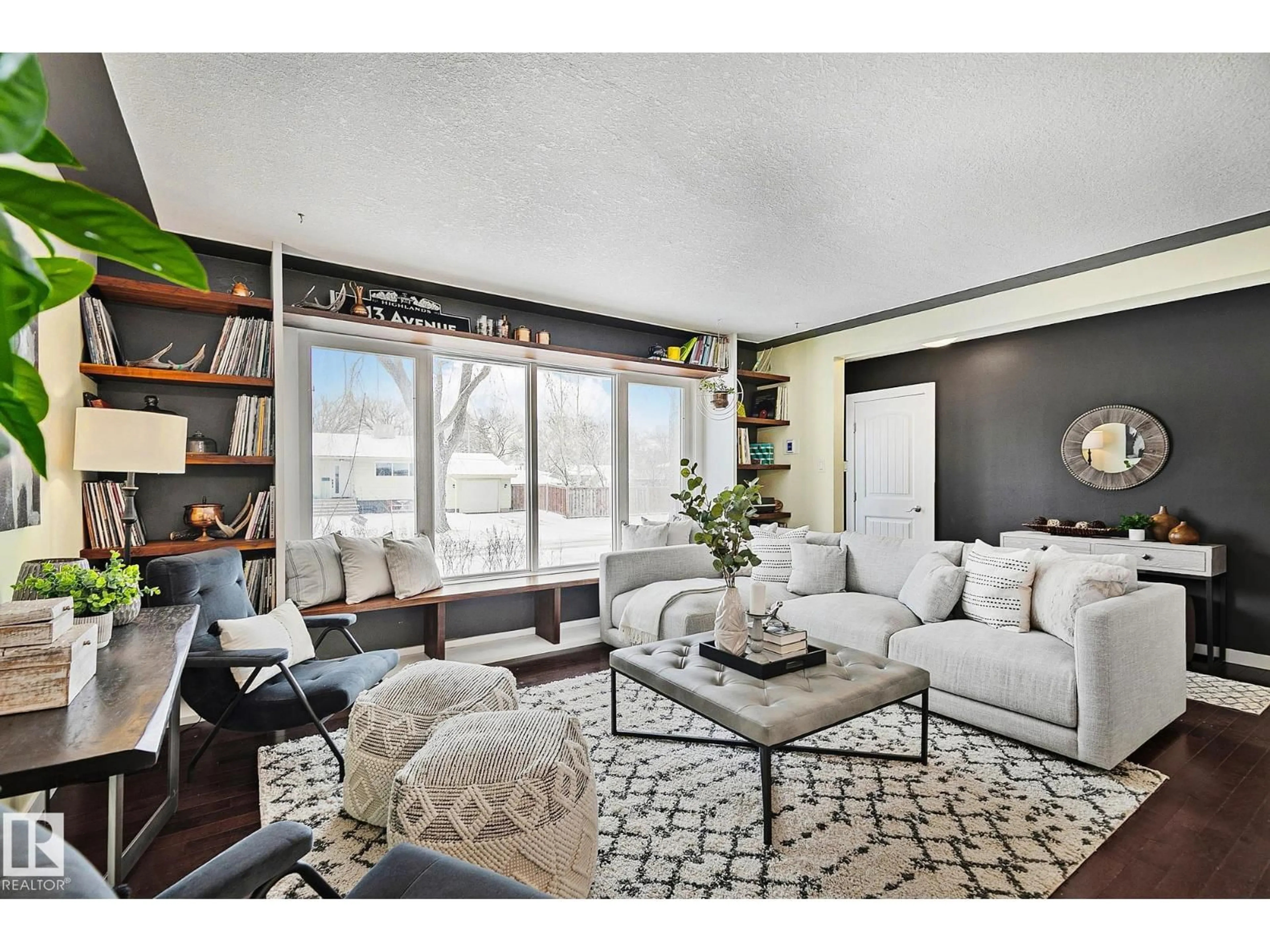 Living room with furniture, unknown for NW - 11334 52 ST, Edmonton Alberta T5W3J1