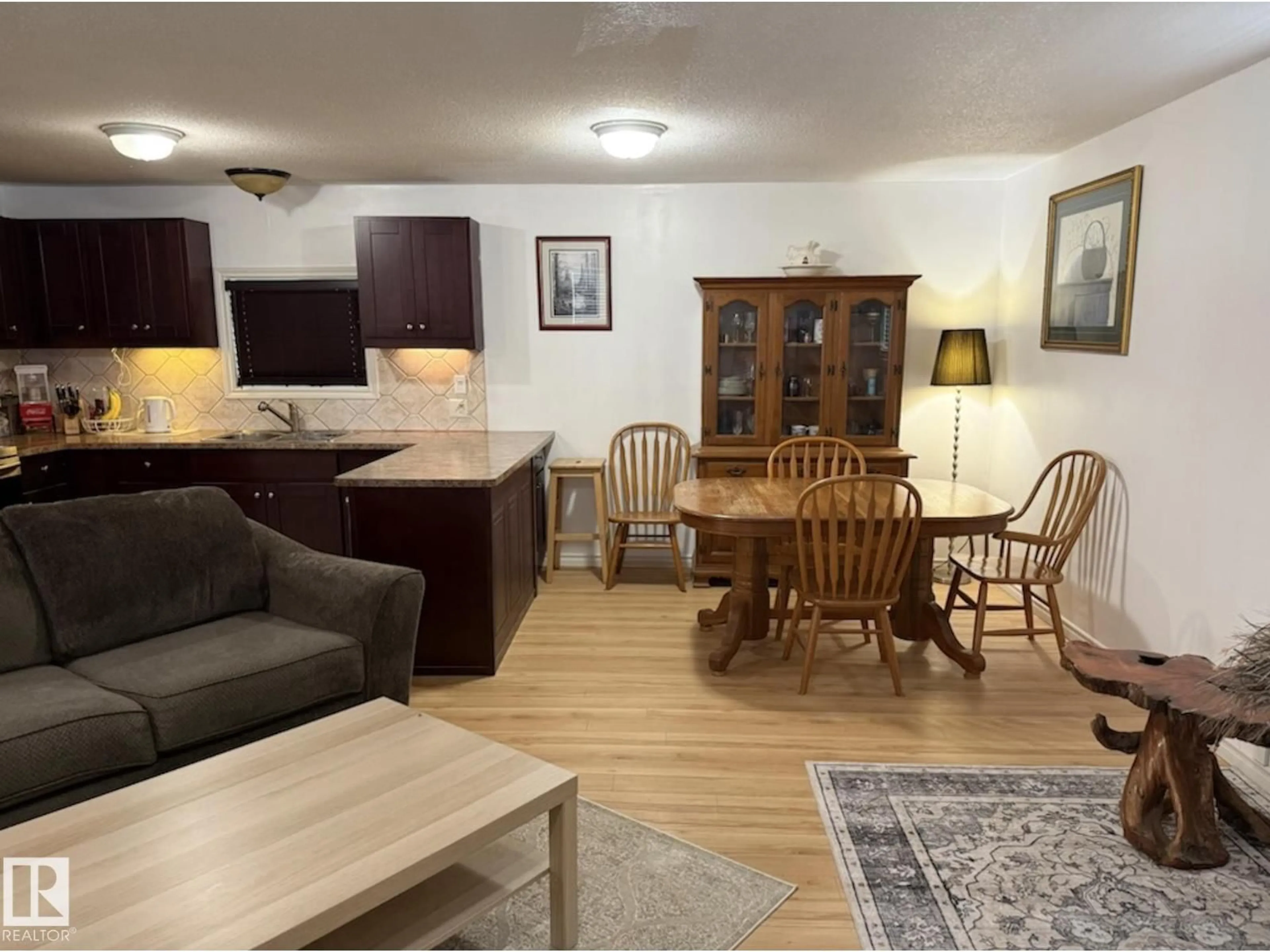 Living room with furniture, unknown for 36 20120 TWP RD 515, Rural Beaver County Alberta T0B4J1