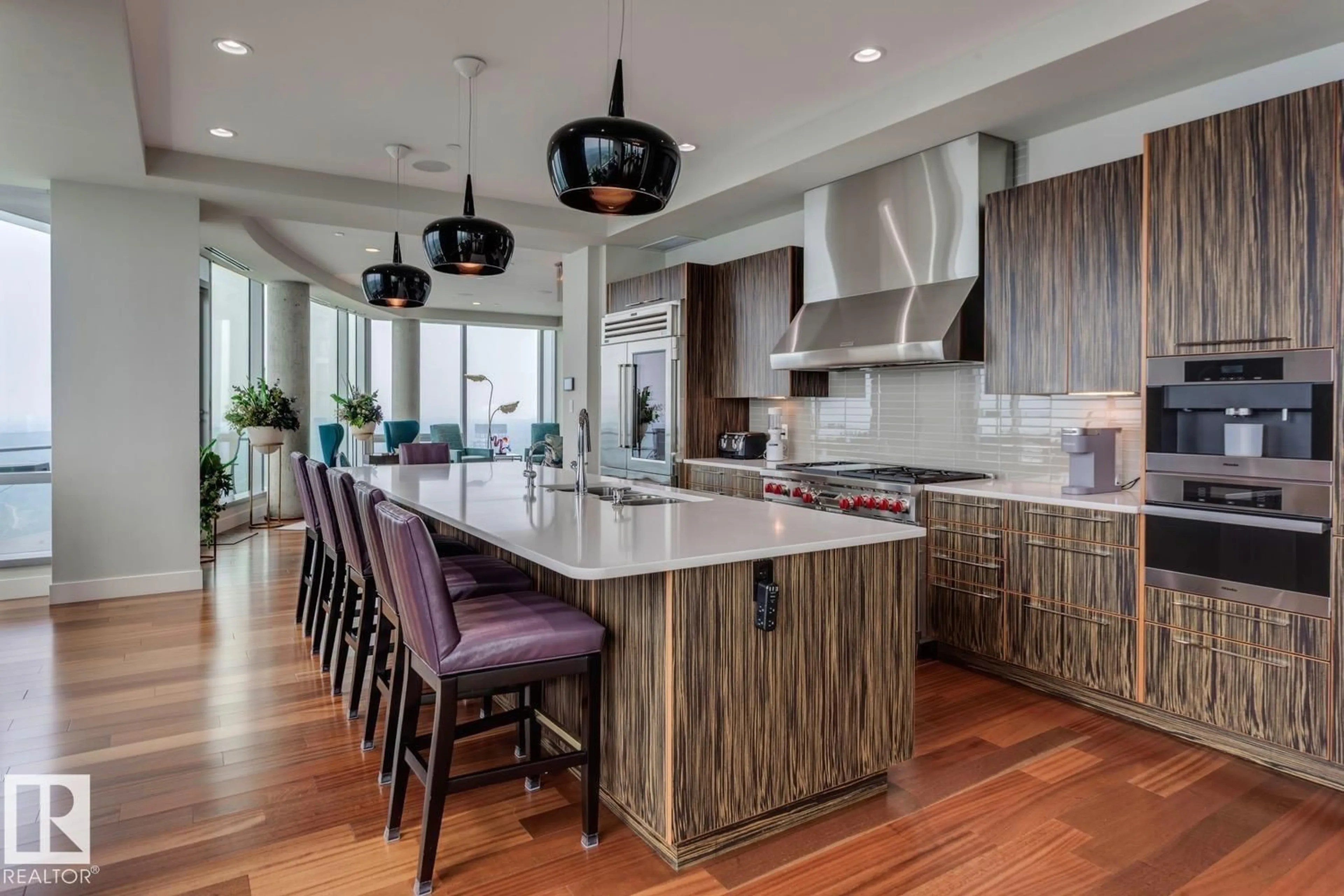 Contemporary kitchen, unknown for 3001 - 11969 JASPER AVE, Edmonton Alberta T5K0P1