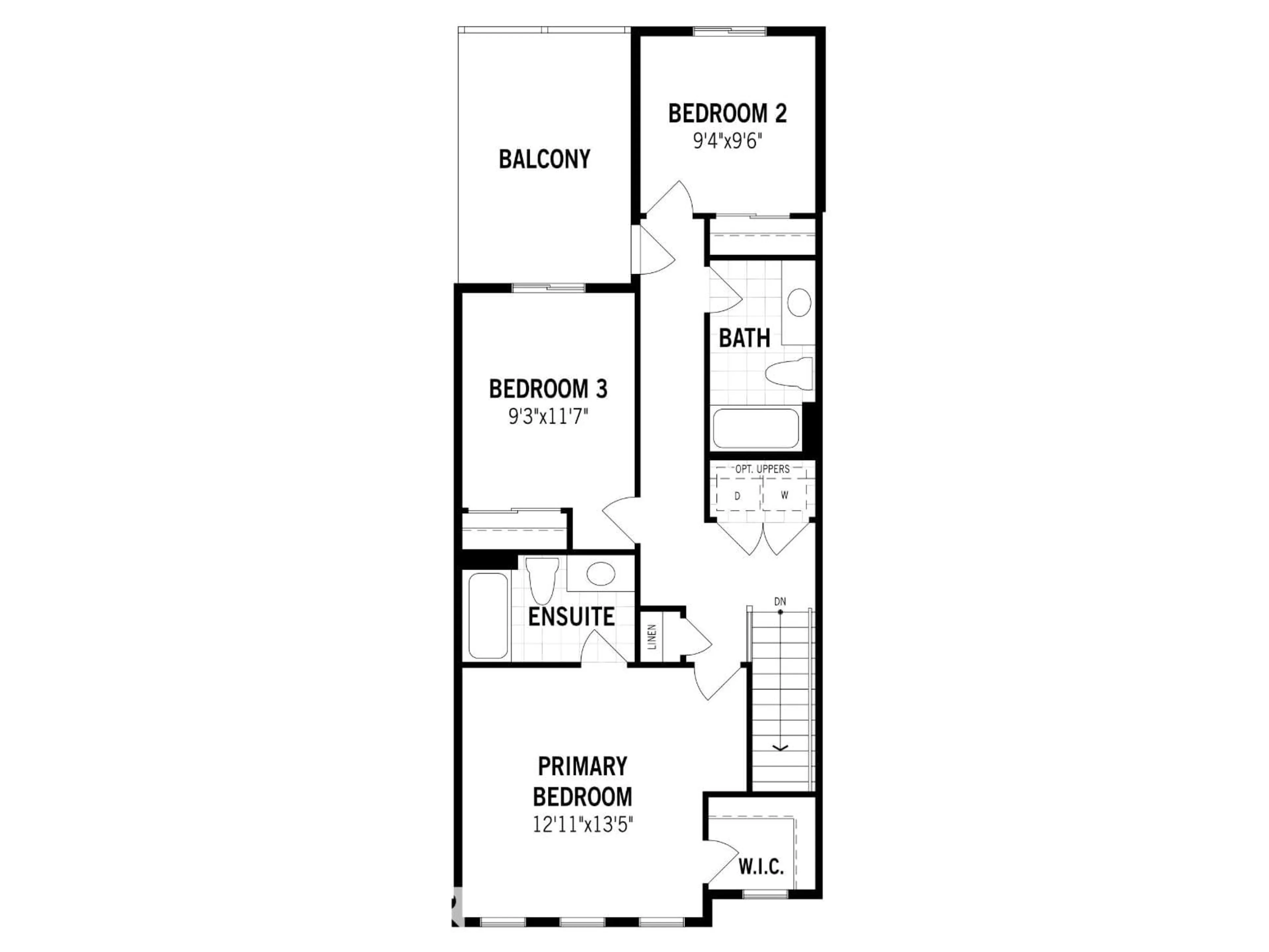 Floor plan for 998 STILLWATER BV, Edmonton Alberta T6M1M8