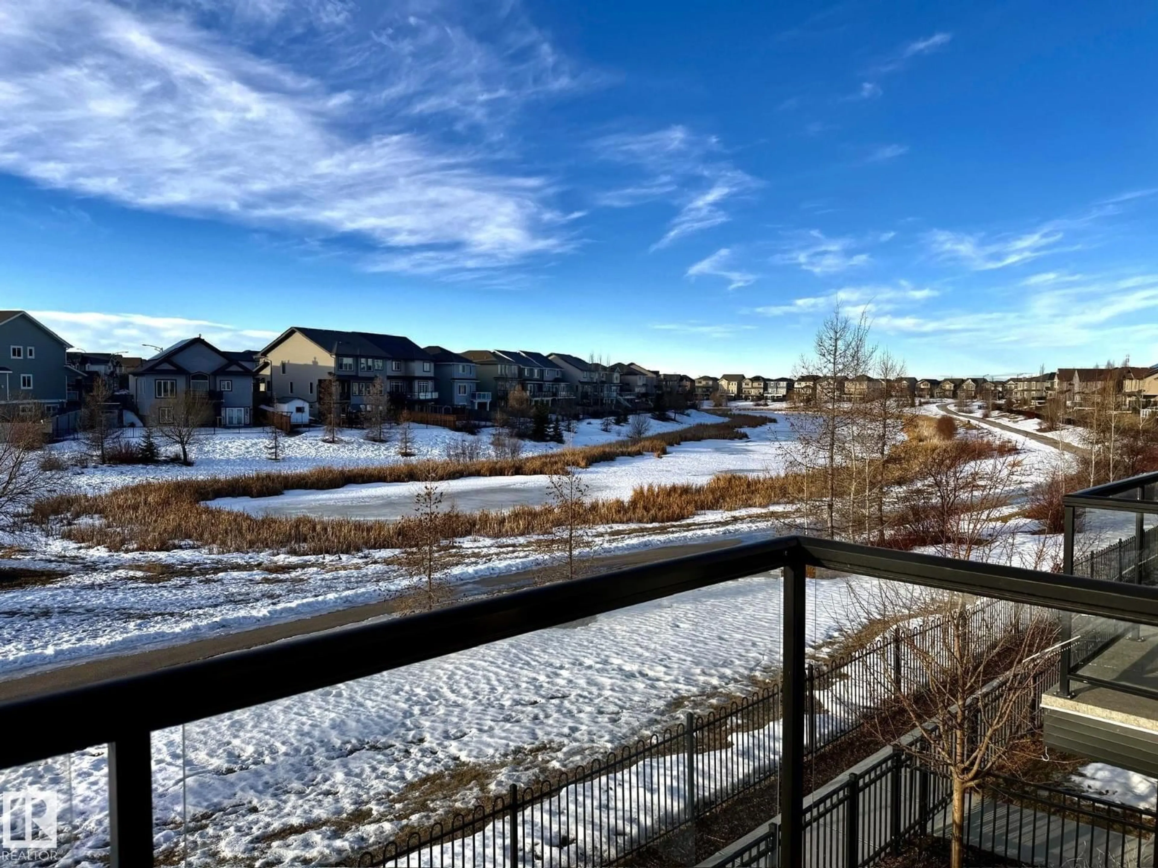 A pic from outside/outdoor area/front of a property/back of a property/a pic from drone, water/lake/river/ocean view for #2 - 1010 RABBIT HILL RD, Edmonton Alberta T6W4G7