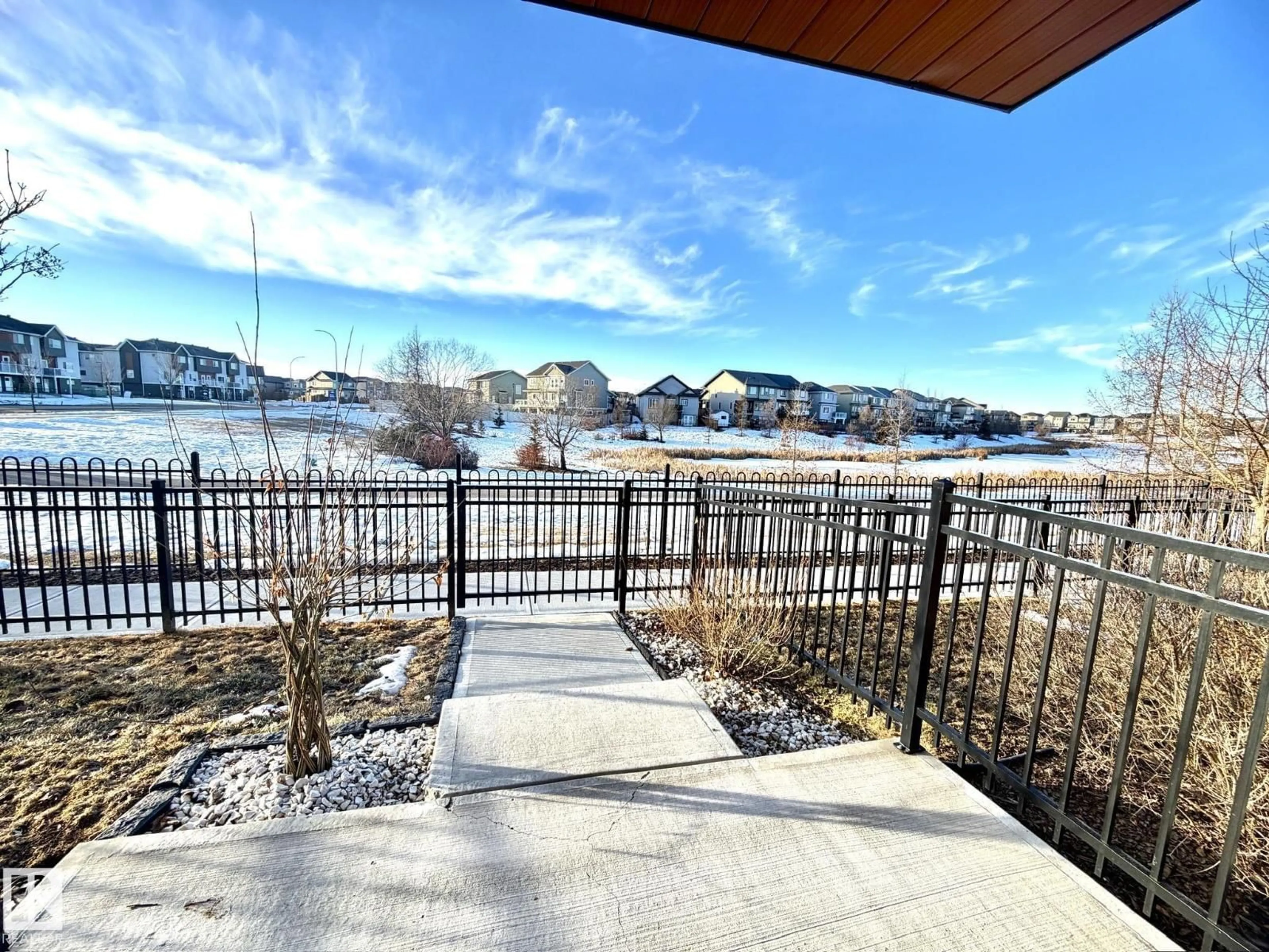 Patio, water/lake/river/ocean view for #2 - 1010 RABBIT HILL RD, Edmonton Alberta T6W4G7