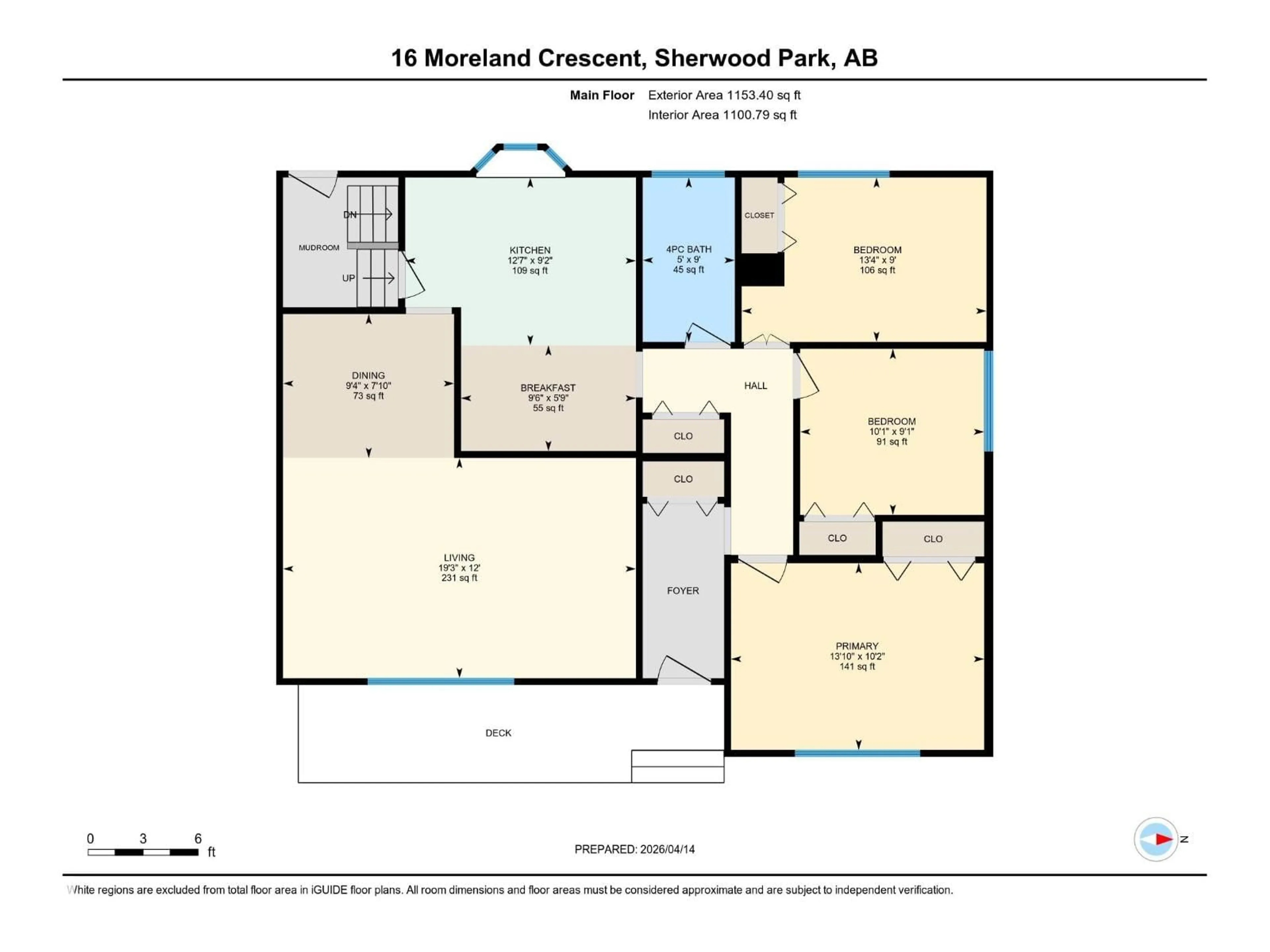 Floor plan for 16 MORELAND RD, Sherwood Park Alberta T8A0P5