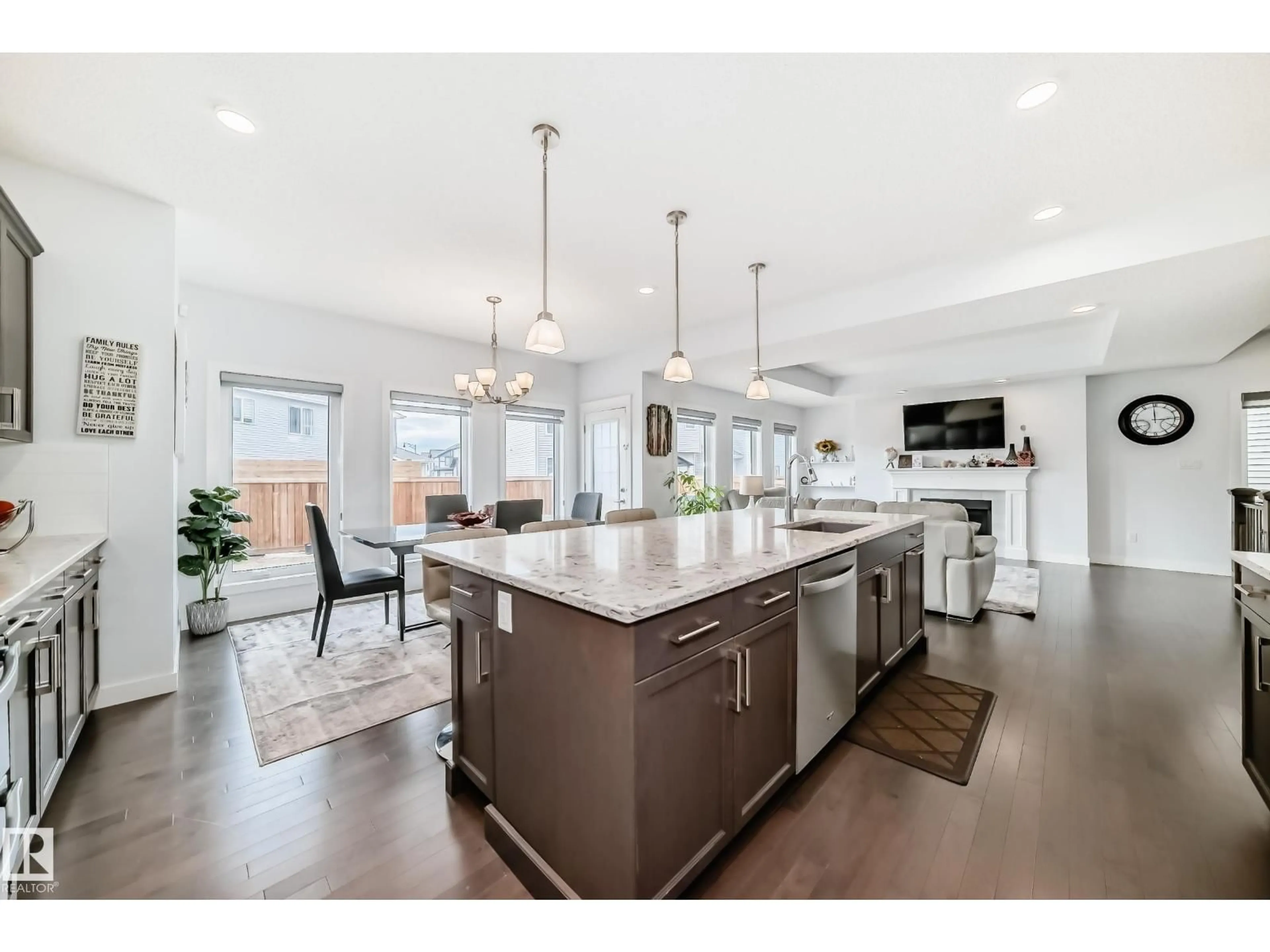 Open concept kitchen, unknown for SW - 922 173A ST, Edmonton Alberta T6W3V3