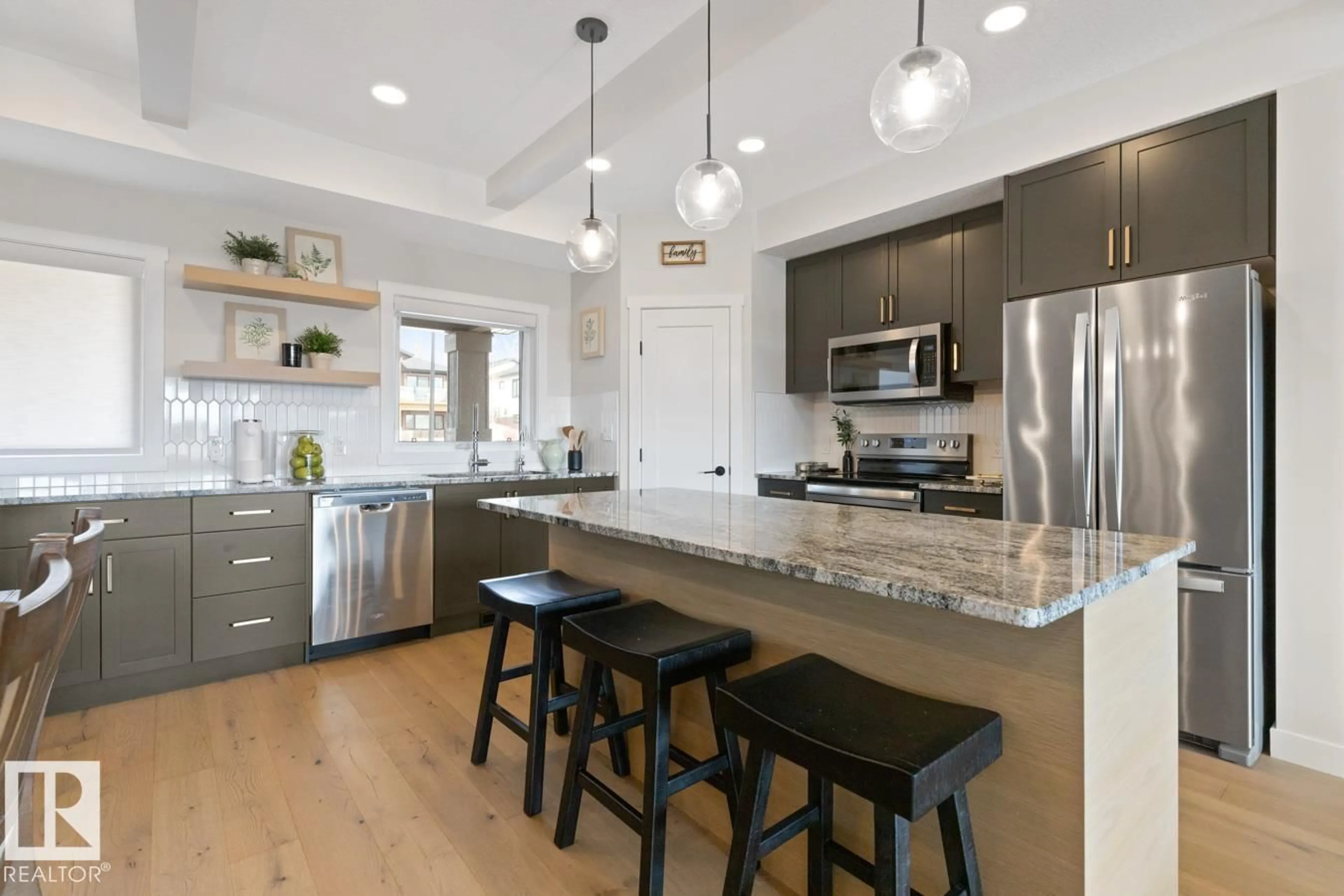 Open concept kitchen, unknown for #209 - 55101 STE. ANNE TR, Rural Lac Ste. Anne County Alberta T0E1A1