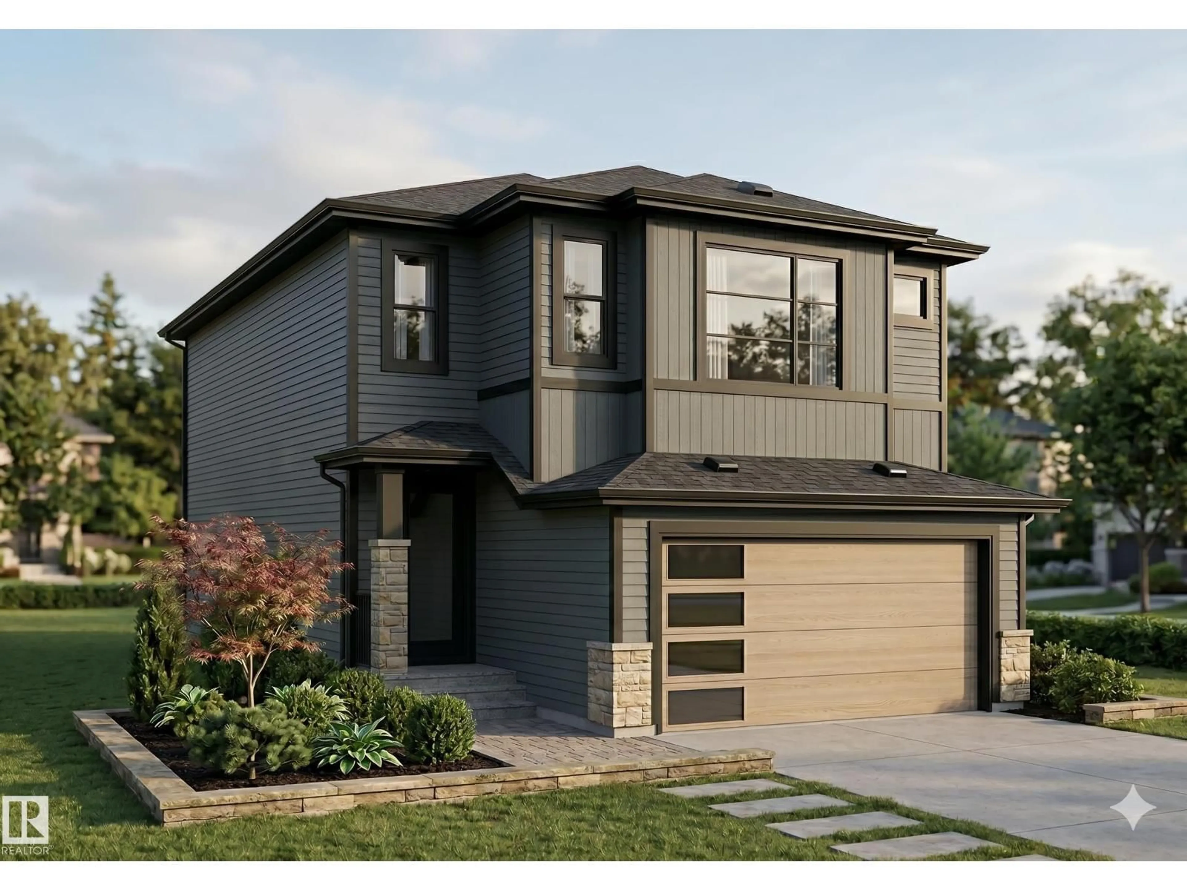 Home with brick exterior material, street for SW - 115 28 ST, Edmonton Alberta T6X1A7