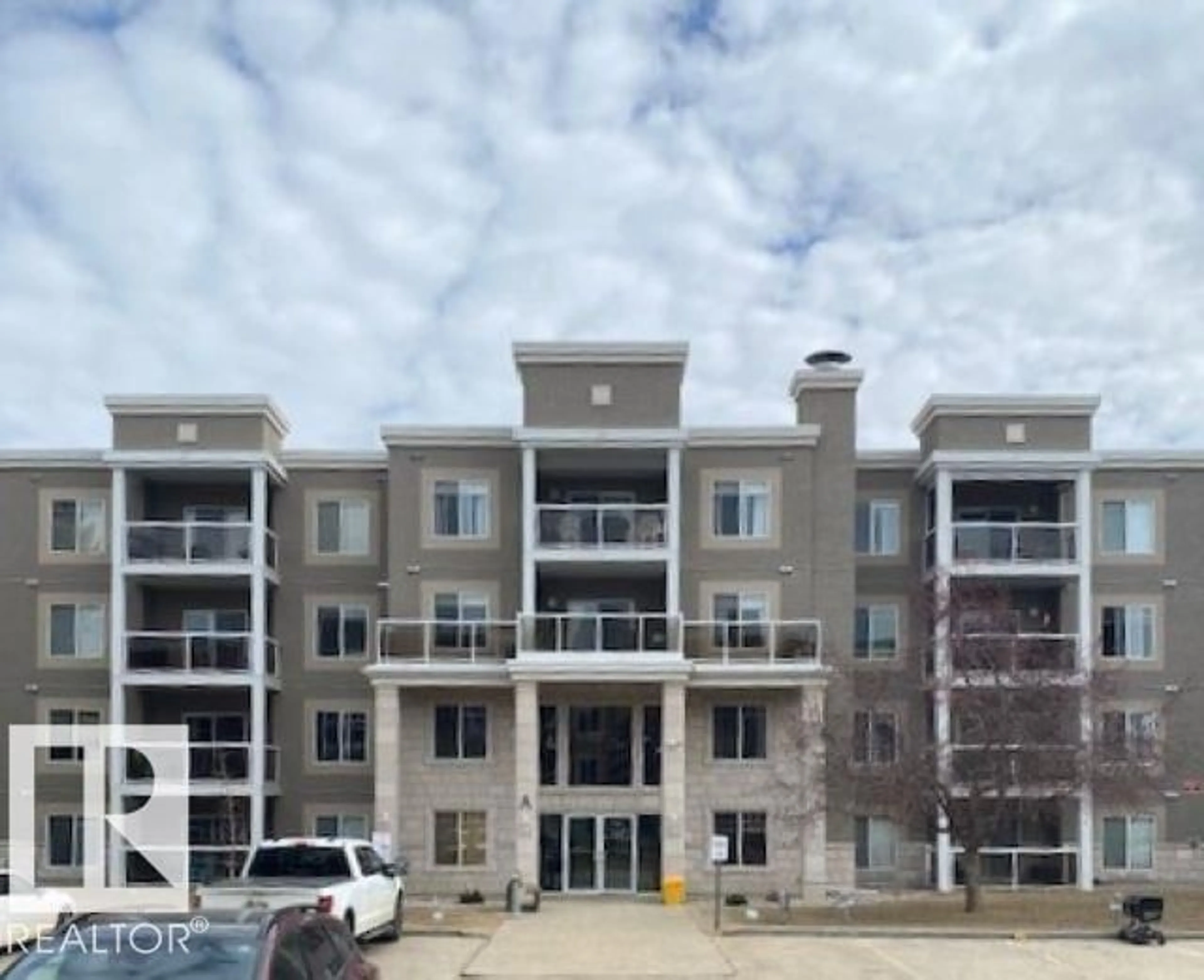 A pic from outside/outdoor area/front of a property/back of a property/a pic from drone, building for 404 73 A MCKENNEY AV, St. Albert Alberta T8N7E6