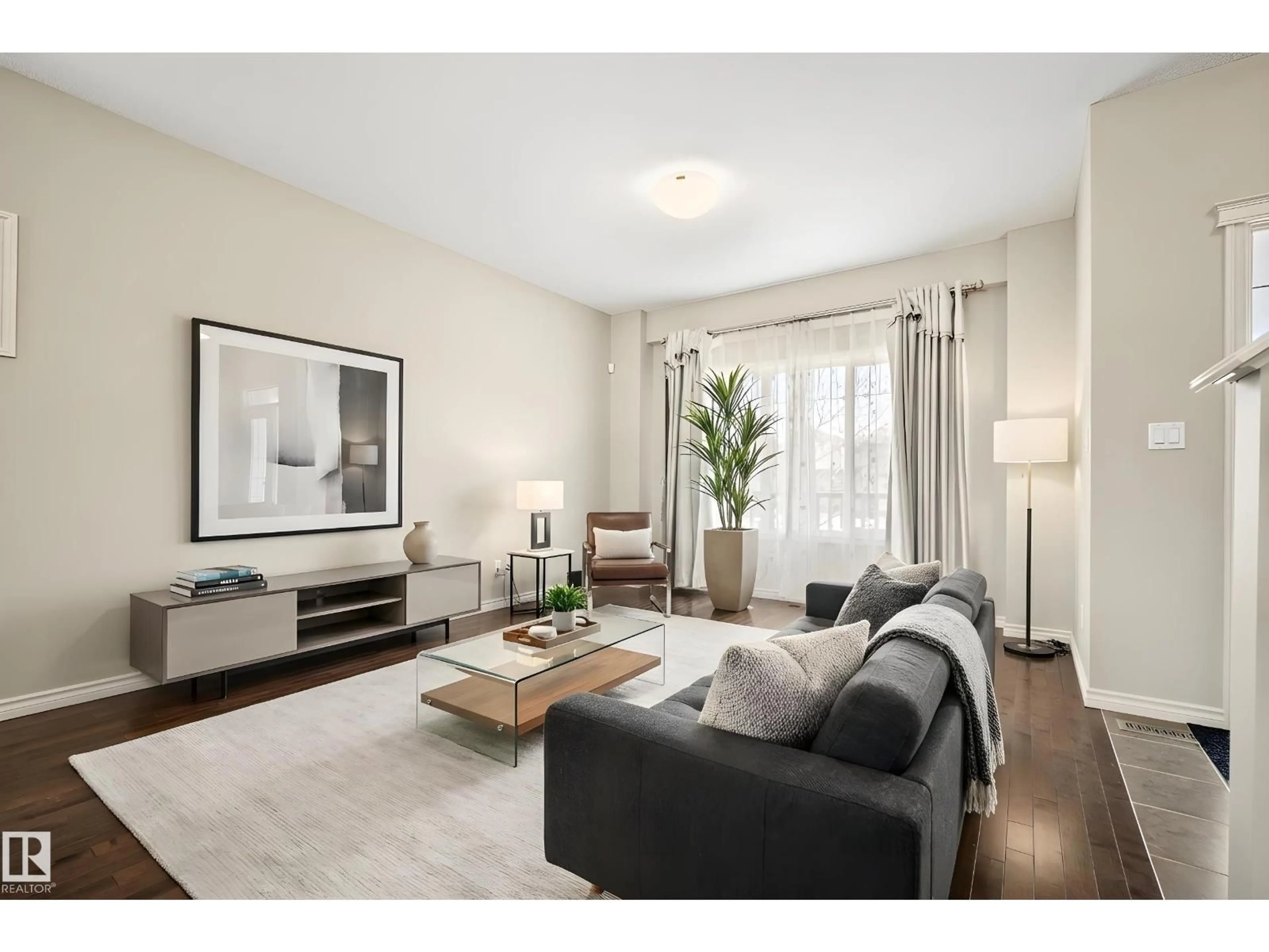 Living room with furniture, unknown for 17625 60A ST, Edmonton Alberta T5Y0V1