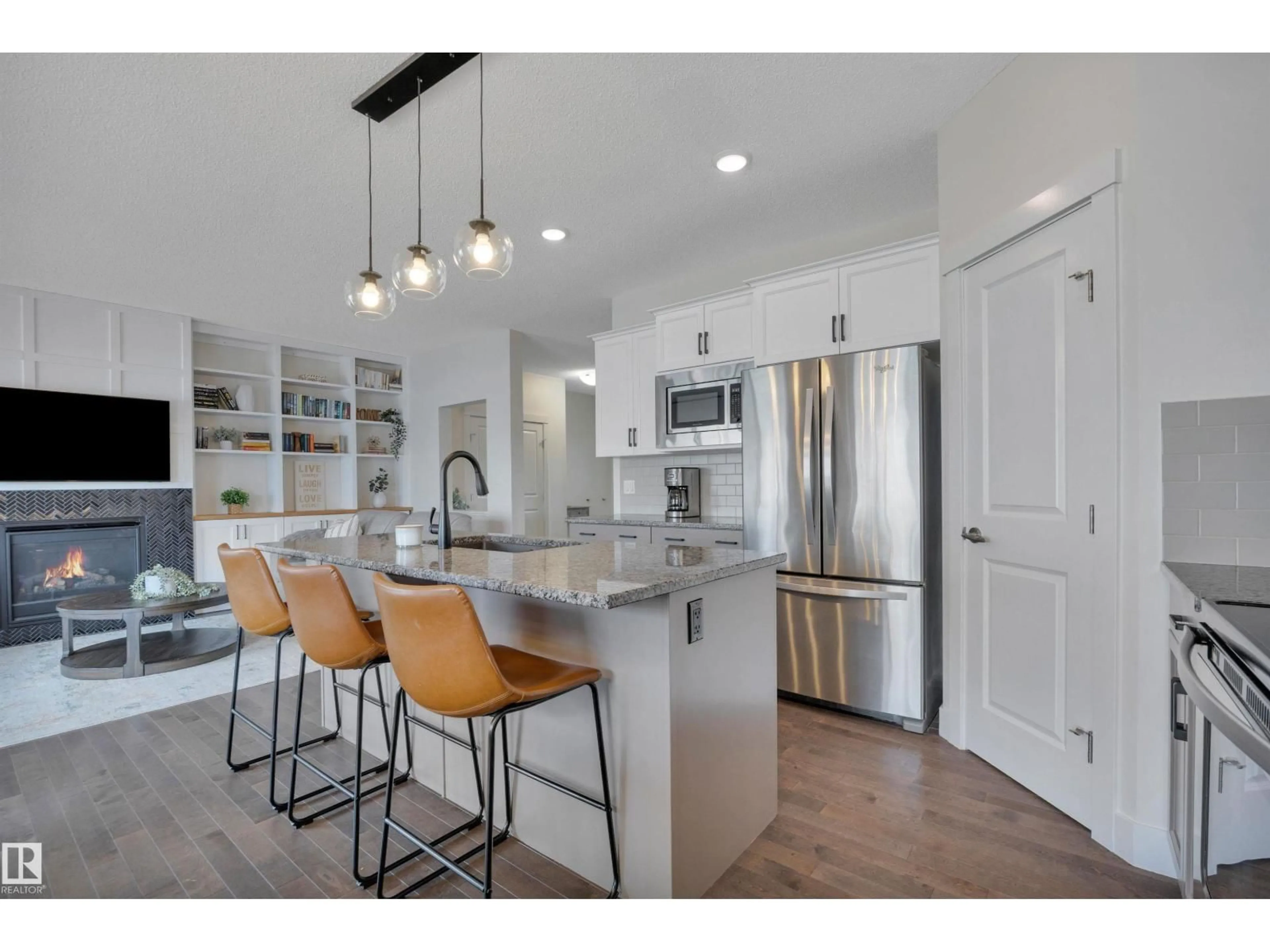 Open concept kitchen, unknown for SW - 8945 24 AV, Edmonton Alberta T6X2C2