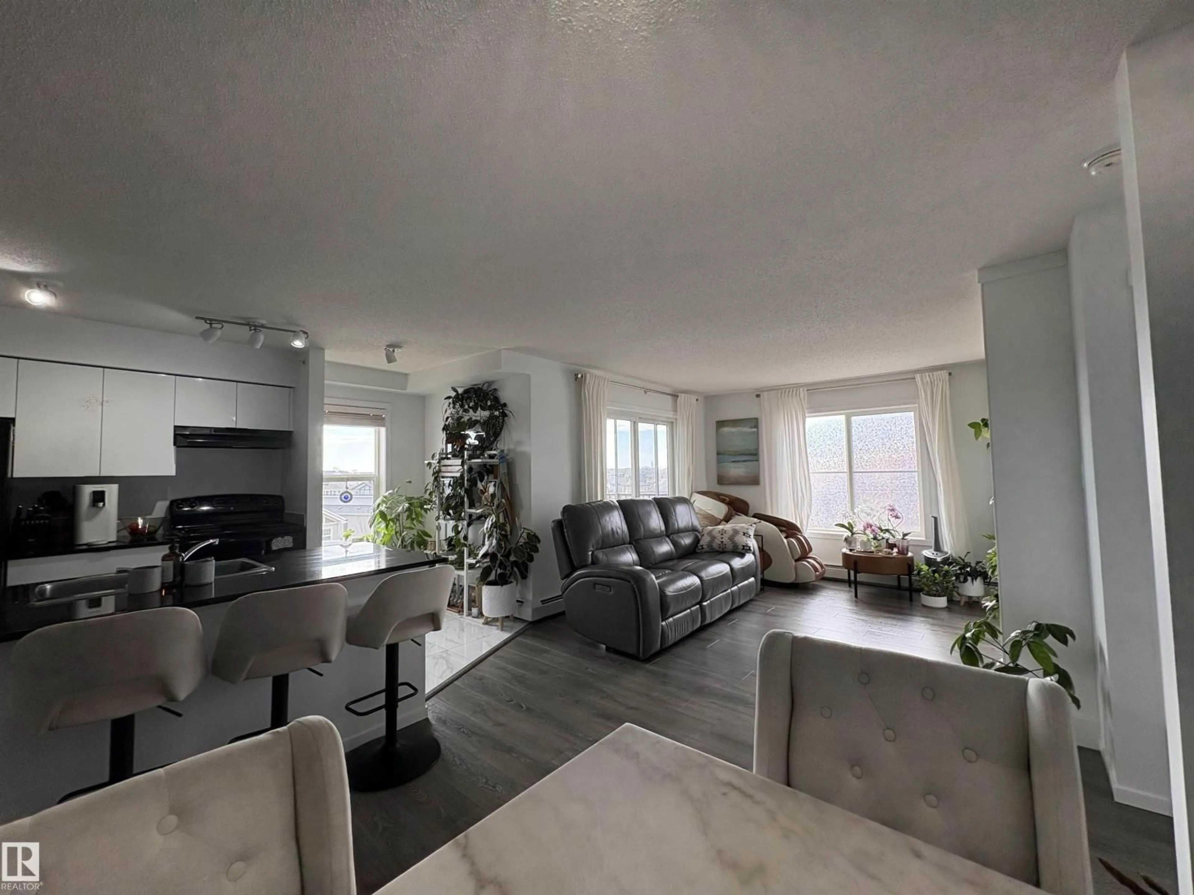 Living room with furniture, unknown for 423 18126 77 ST NW, Edmonton Alberta T5Z0N7