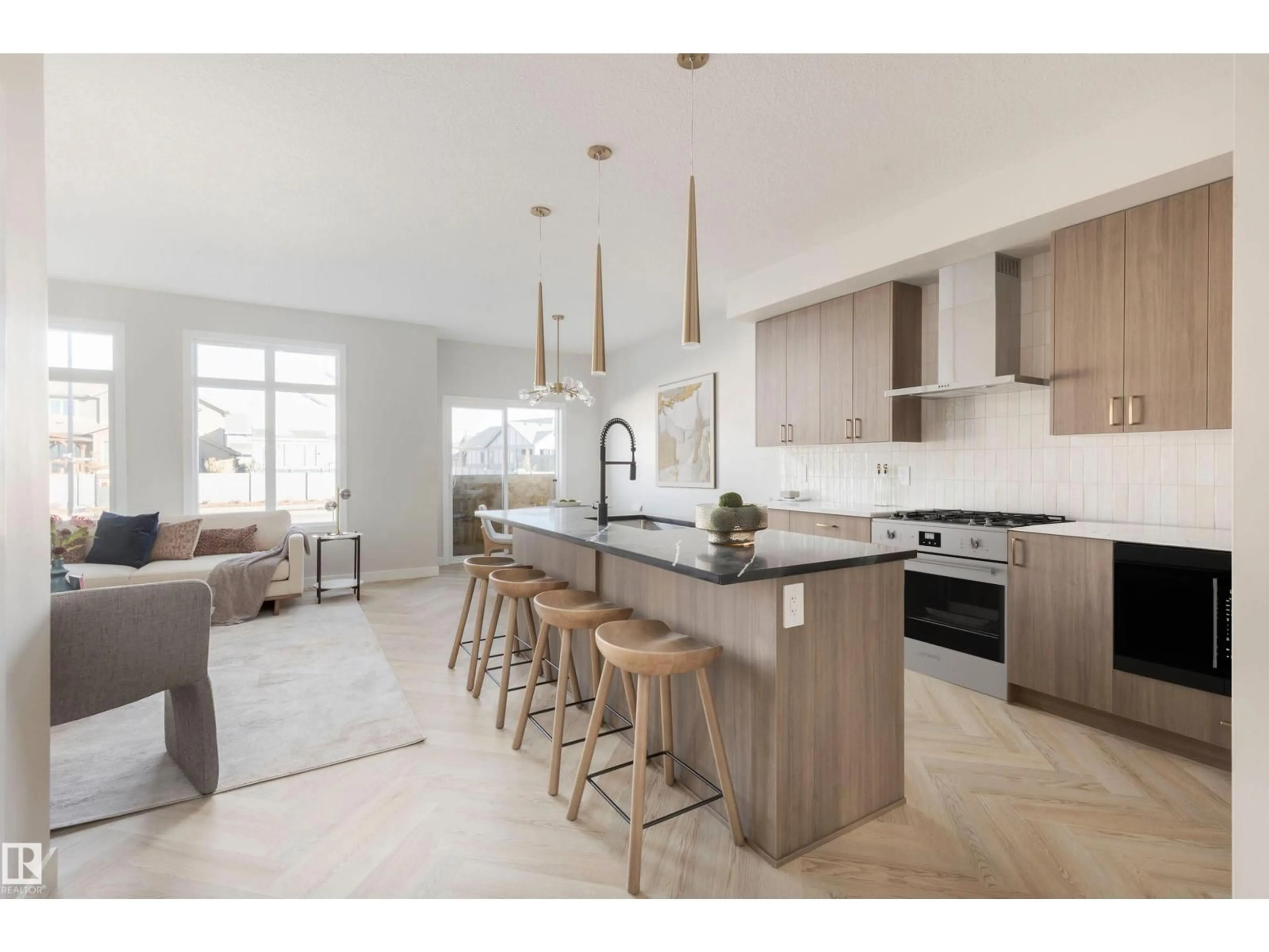 Open concept kitchen, unknown for 20620 43 AV, Edmonton Alberta T6M3E3
