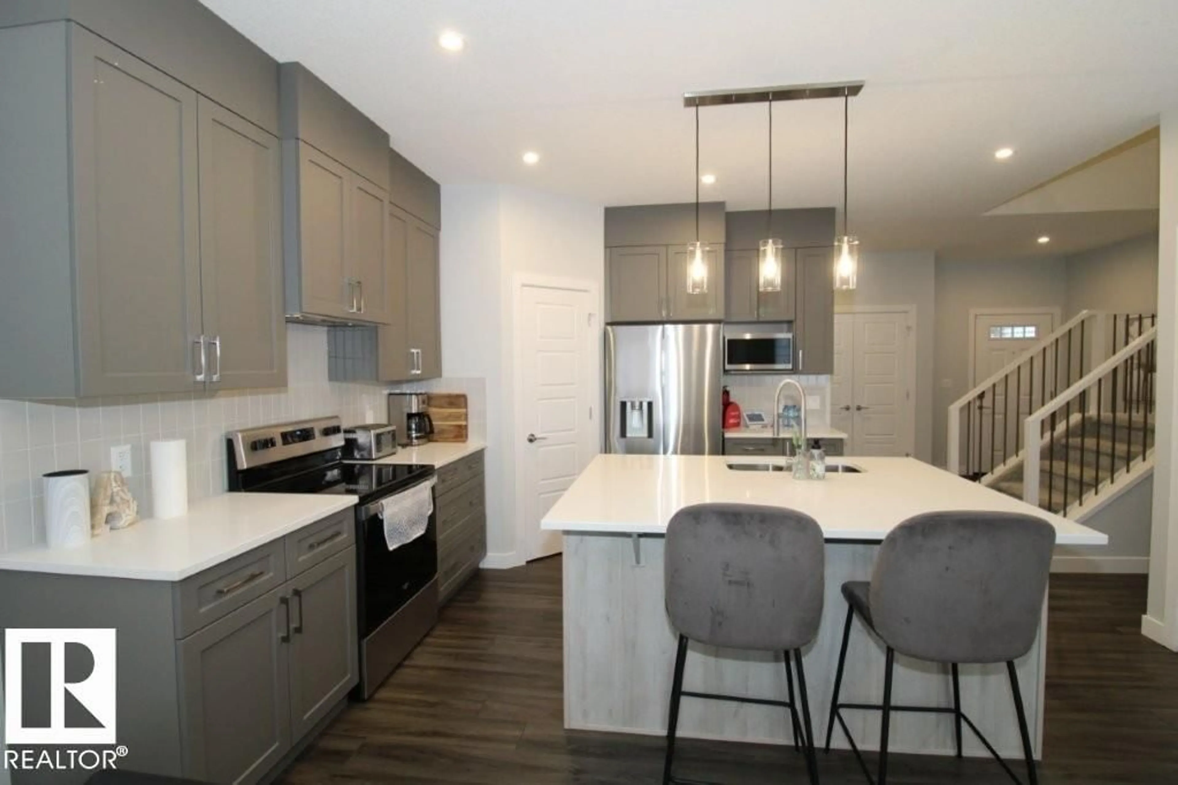 Open concept kitchen, unknown for 22140 81 AV, Edmonton Alberta T5T7R6