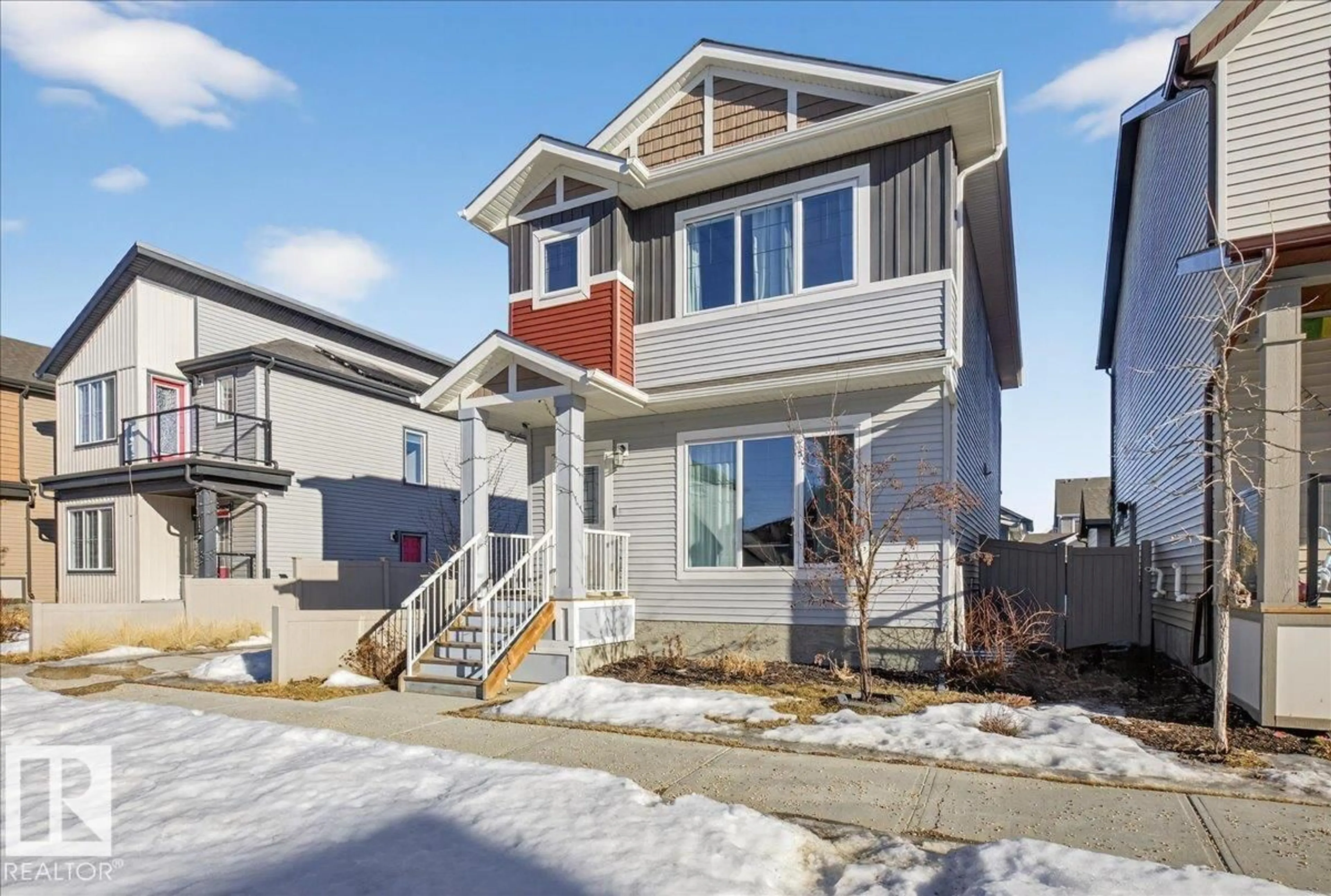 Home with vinyl exterior material, street for NW - 1778 25A ST, Edmonton Alberta T6T2H8